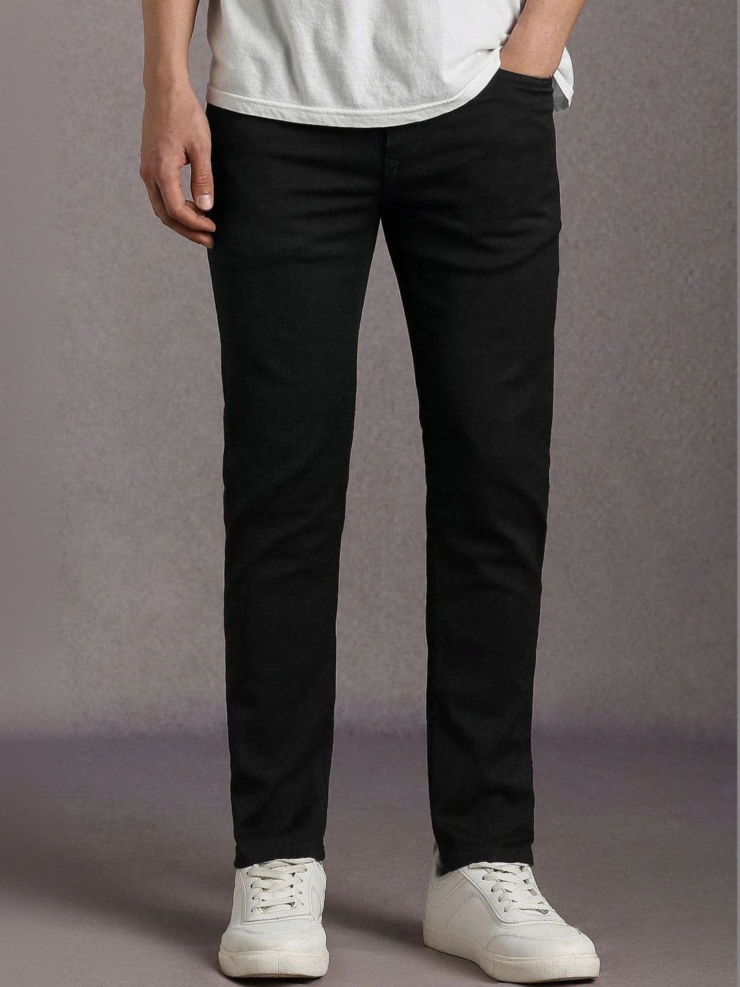 Global Jeans Men Regular Fit Mid-Rise Jeans - view 1