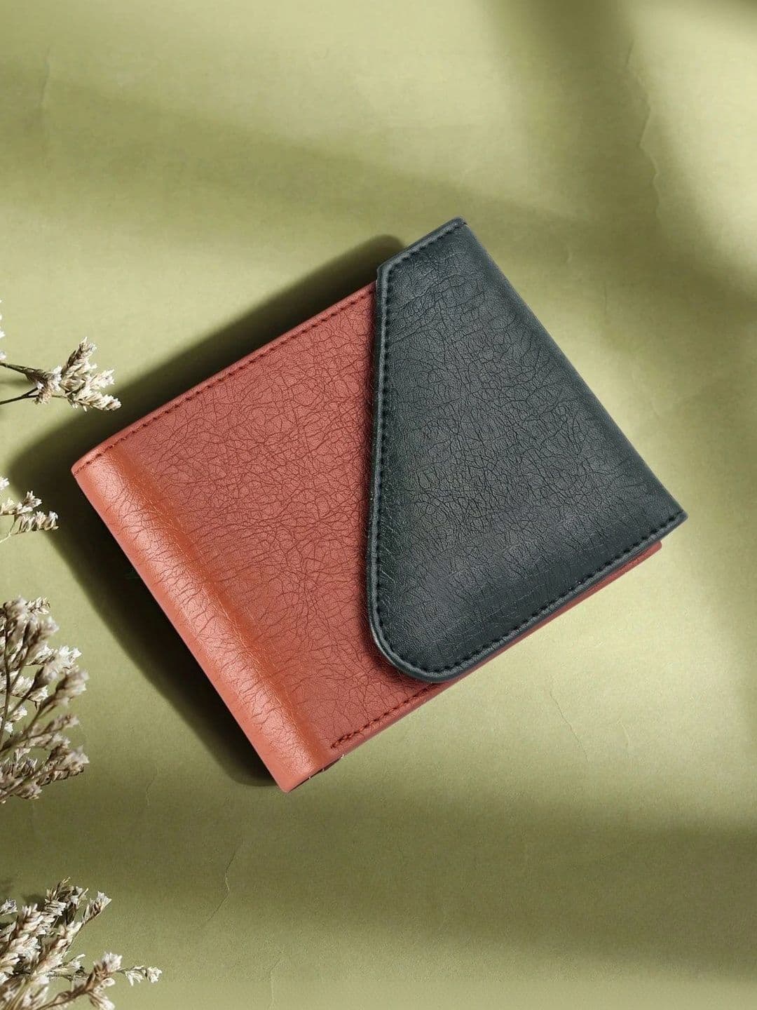 BIF Men Textured PU Two Fold Wallet - view 1