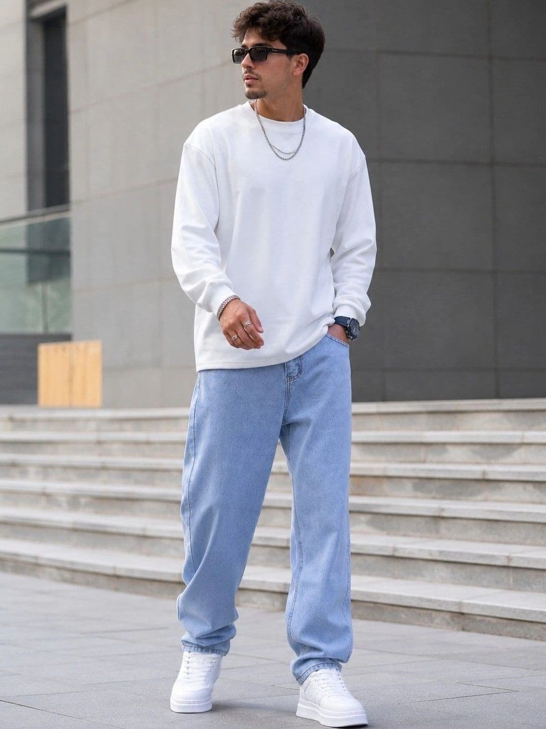 GARTEEN Men Classic Straight Fit Mid-Rise Stretchable Jeans - view 1