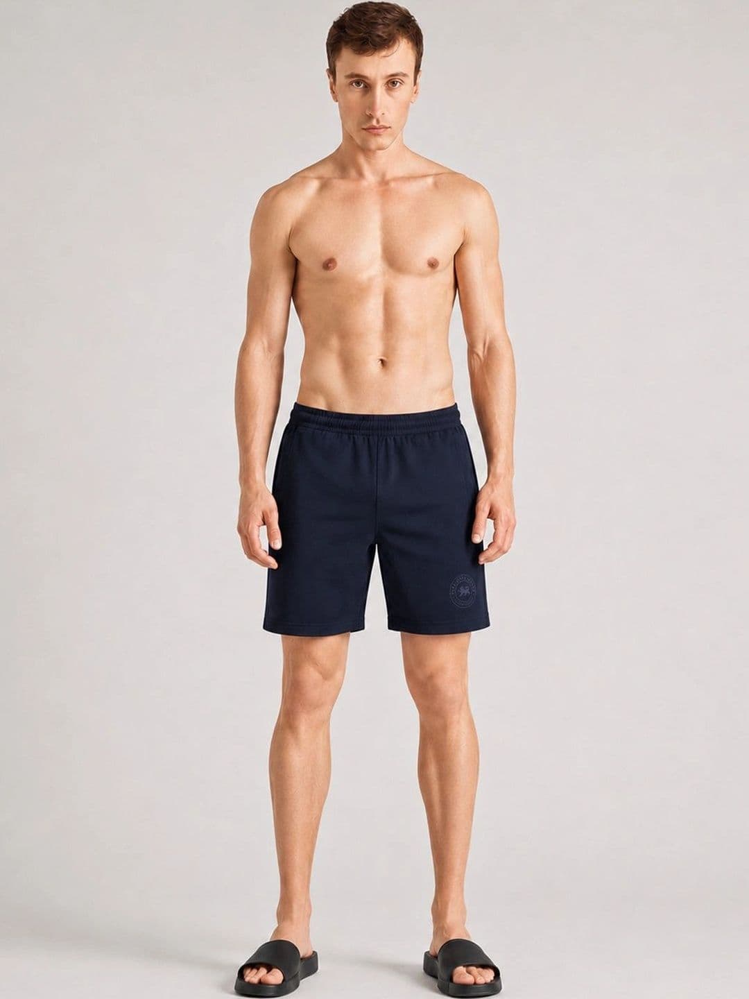 Pepe Jeans Men Mid Rise Lounge Shorts - view 1