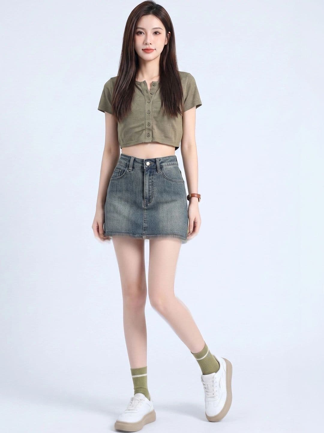 StyleCast x Revolte Women Mini Pencil Skirt - view 1