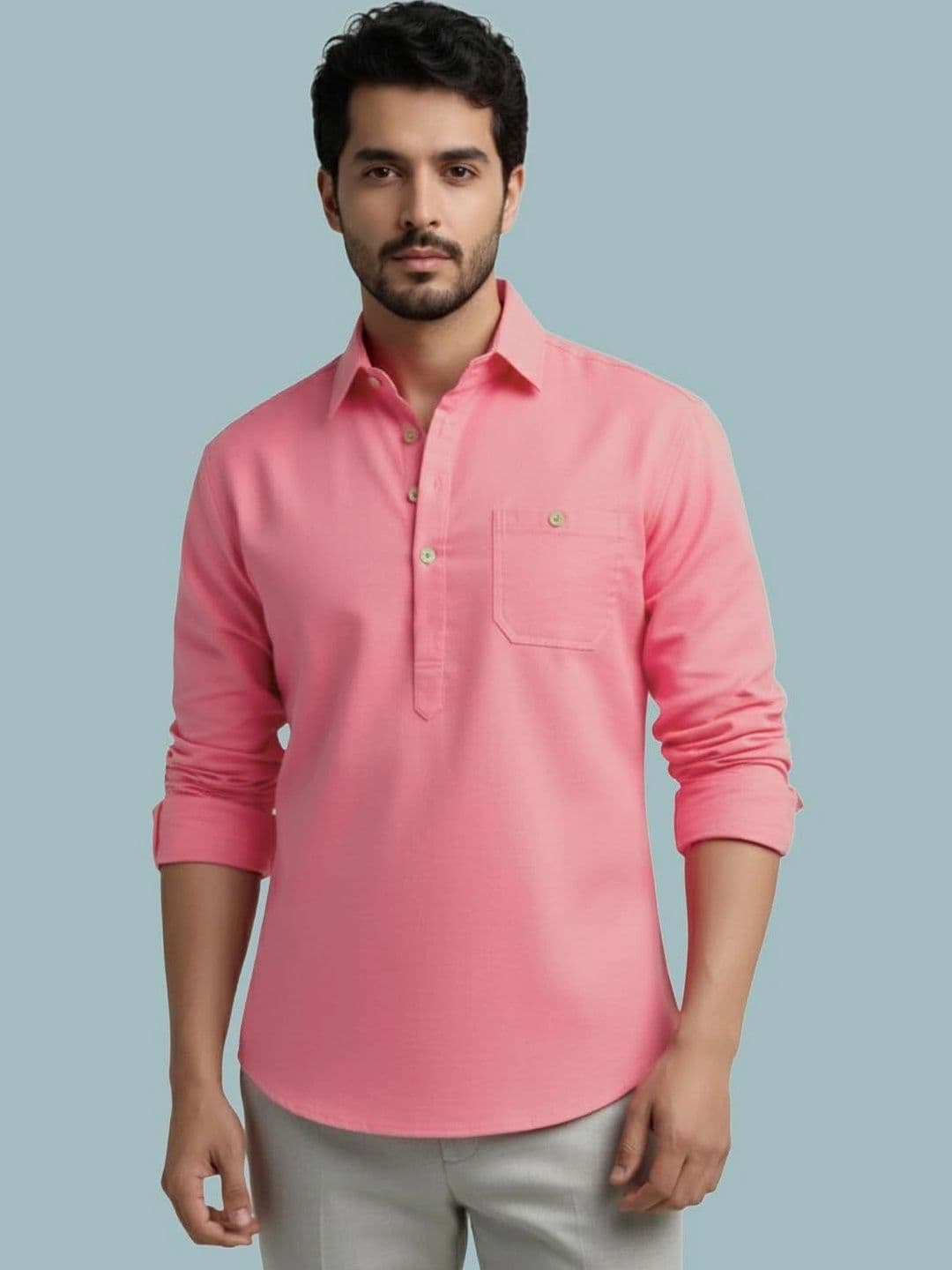 BULL FIRE Men Kurta - view 1