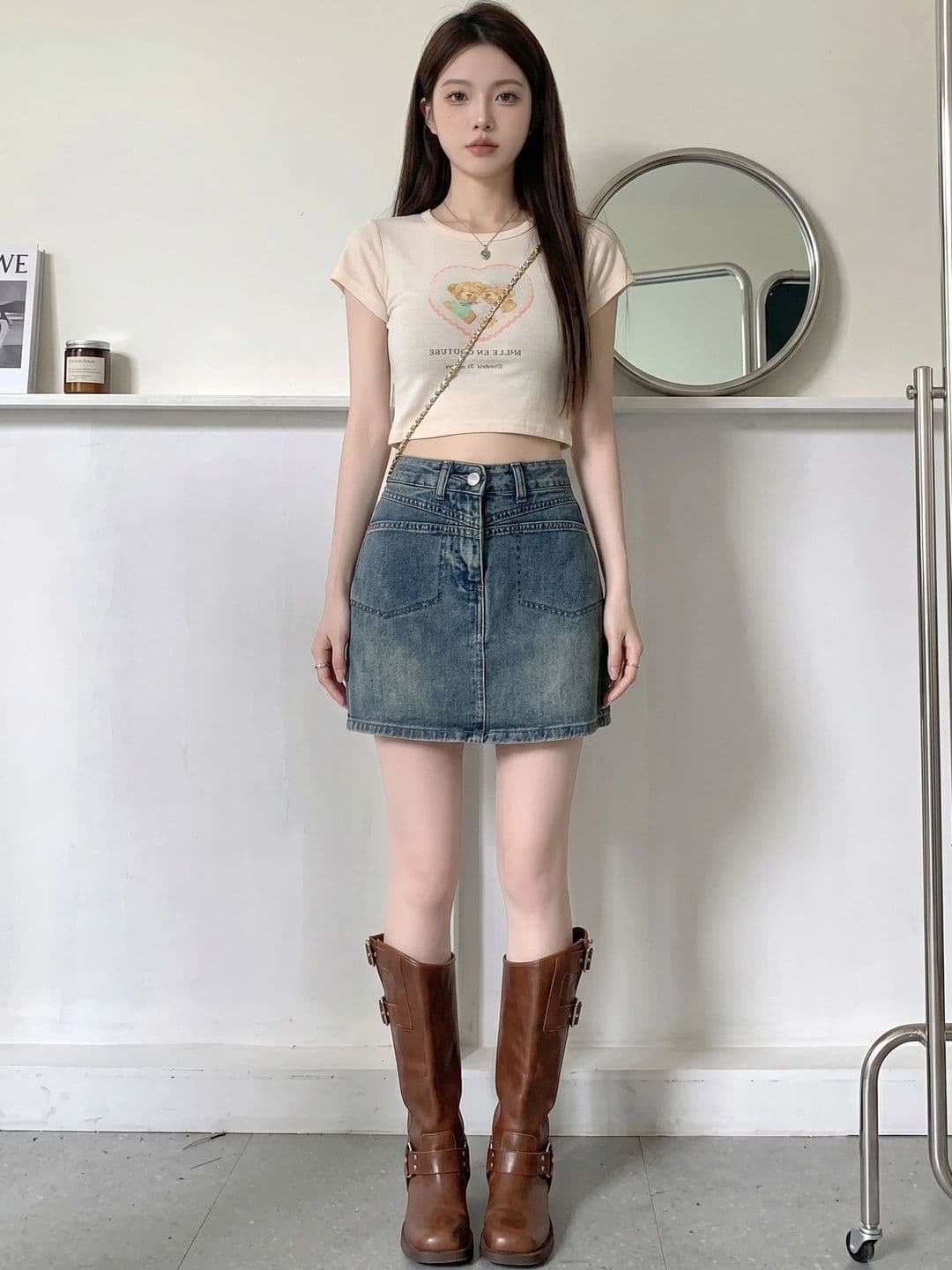 StyleCast x Revolte Women Mini Pencil Skirt - view 1