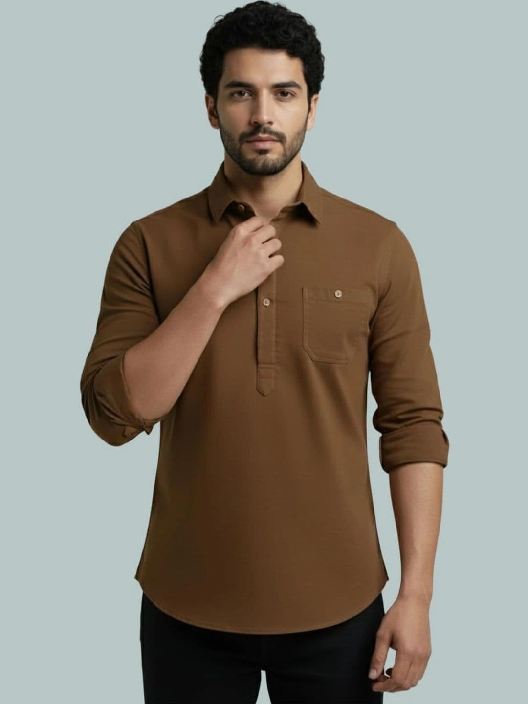 BULL FIRE Men Kurta - view 1