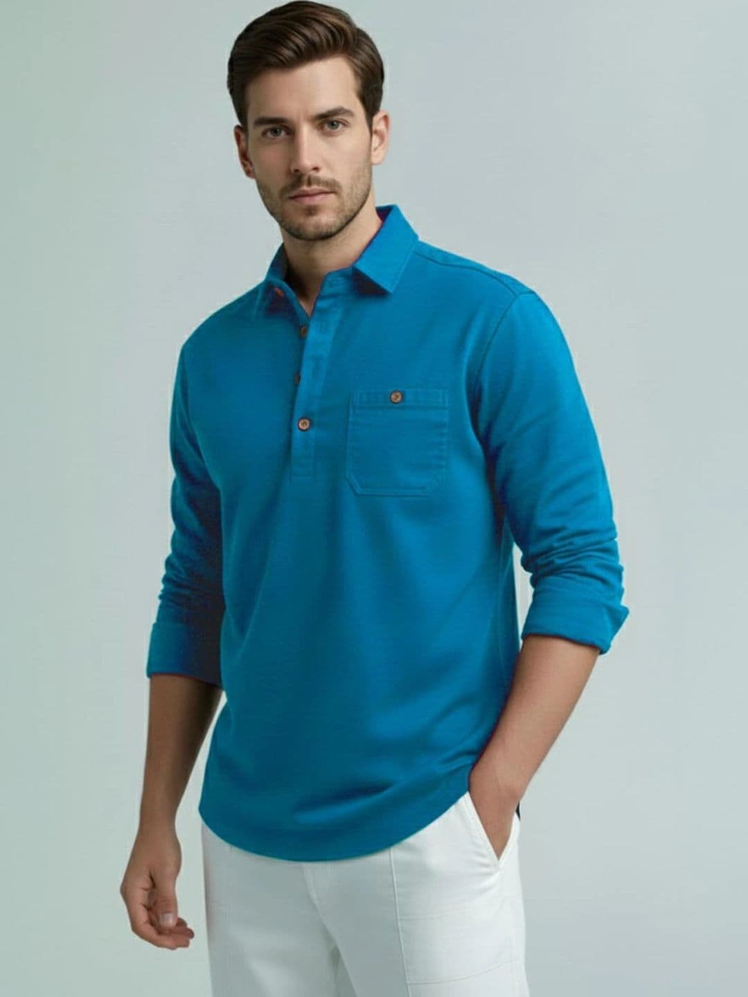 BULL FIRE Men Kurta - view 1