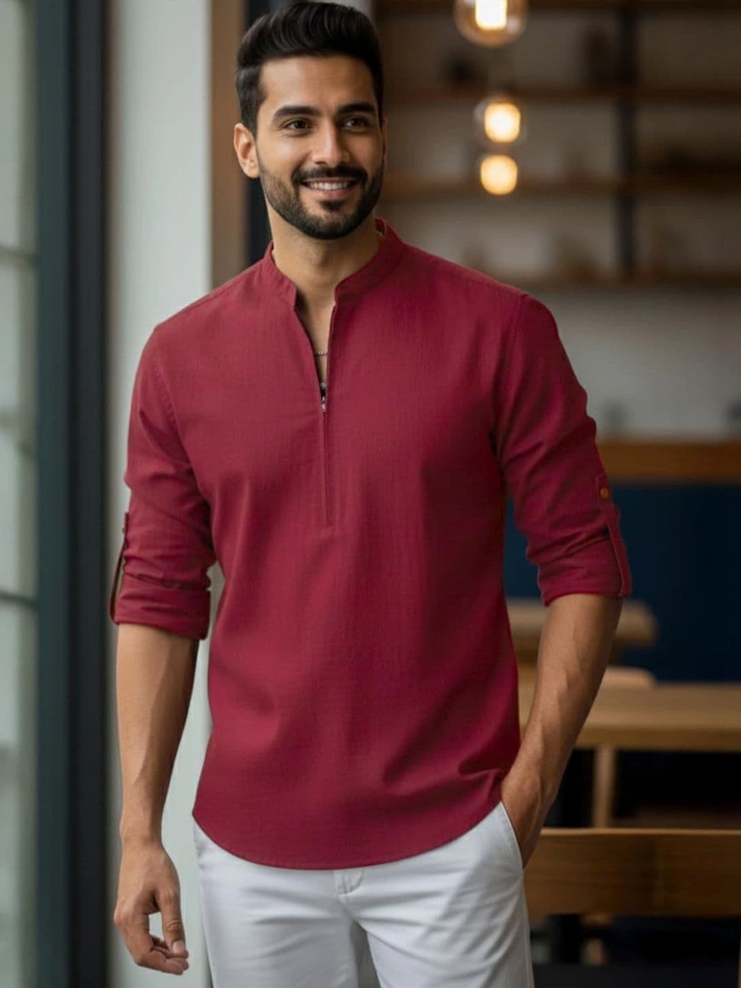 BULL FIRE Men Kurta - view 1