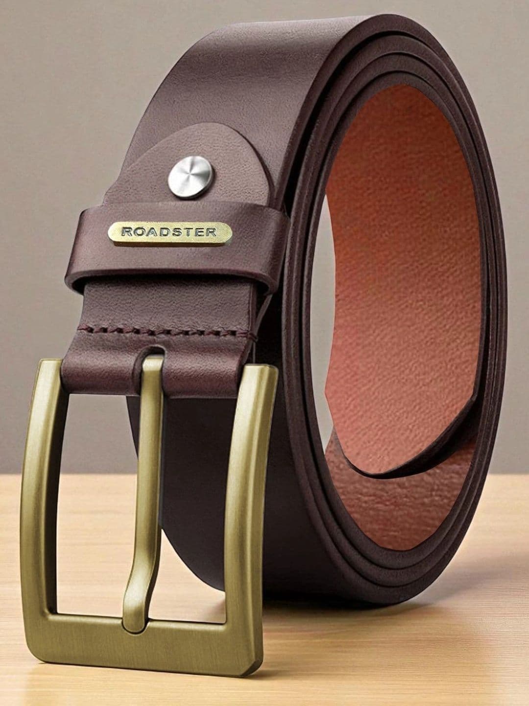 The Roadster Lifestyle Co. Men Genuine Leather Formal Belt - view 1