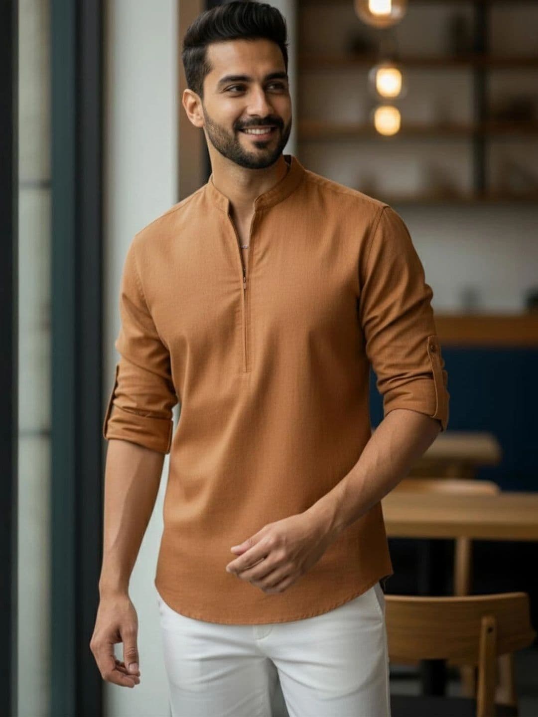 BULL FIRE Men Kurta - view 1