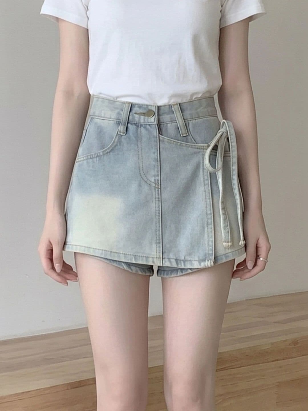 StyleCast x Revolte Women Mini Skorts Skirt - view 1
