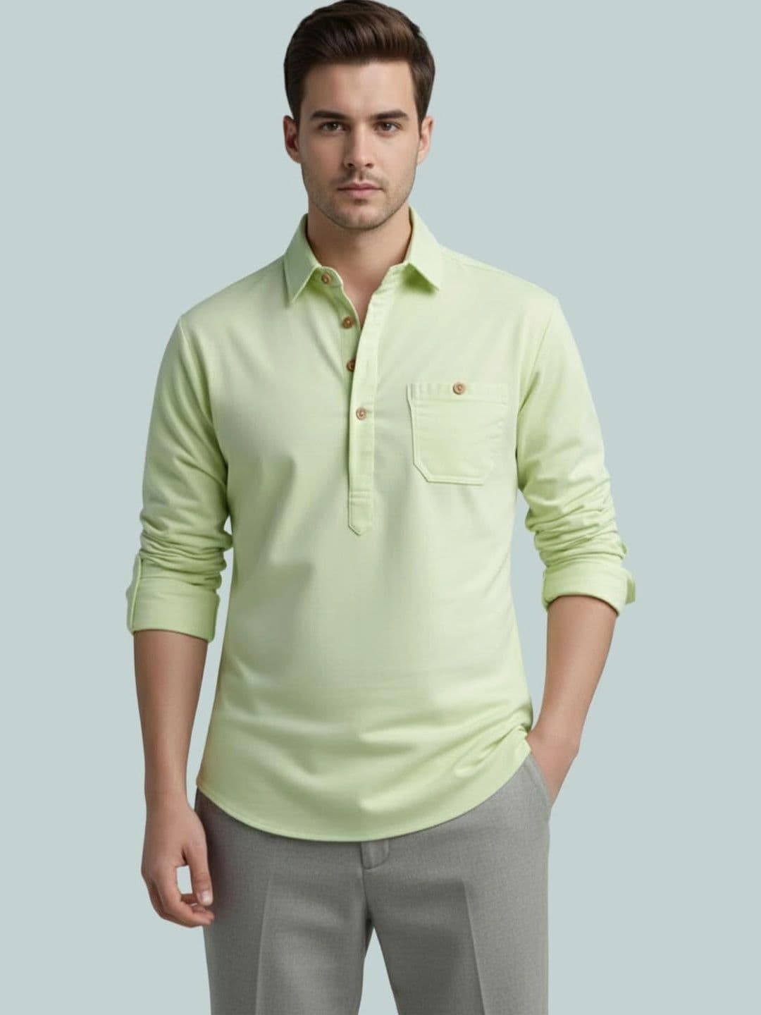 BULL FIRE Men Kurta - view 1