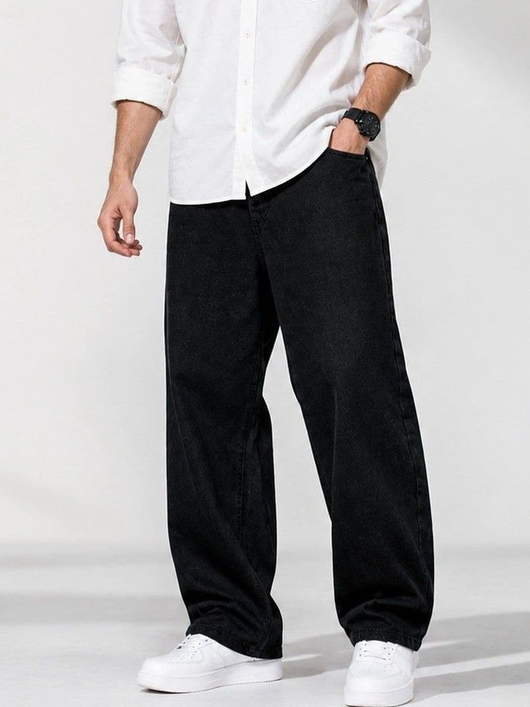 DENIMLOOK Men Relaxed Fit Mid-Rise Stretchable Jeans - view 1
