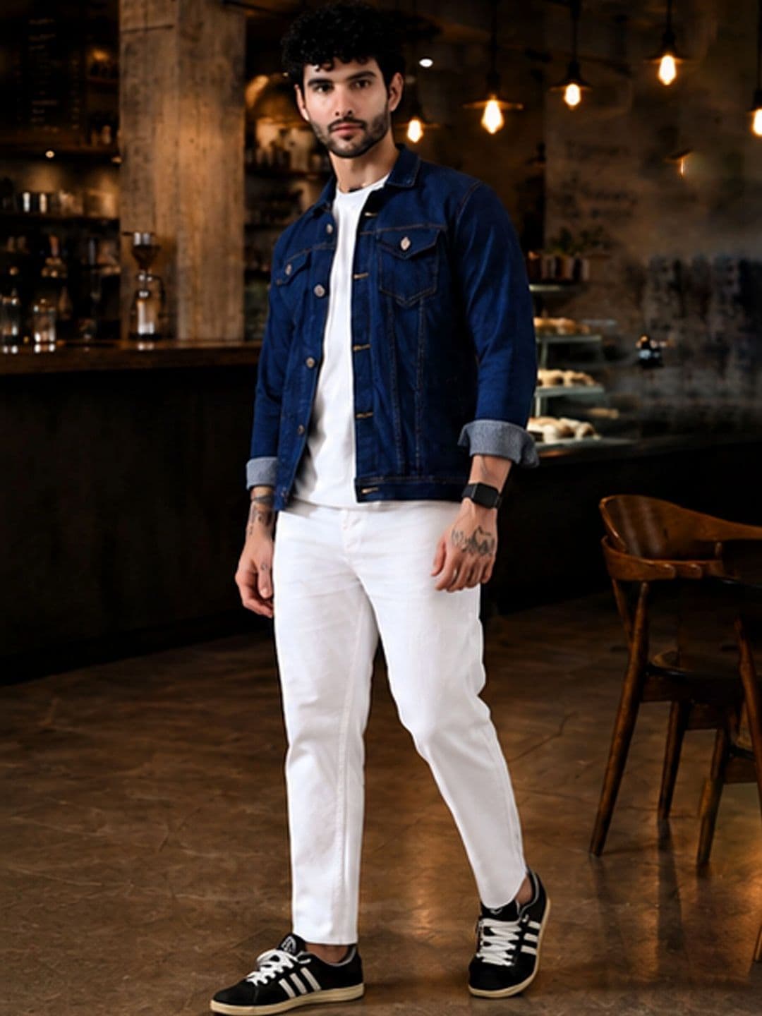 Moda Star Men Outdoor Denim Jacket - view 1