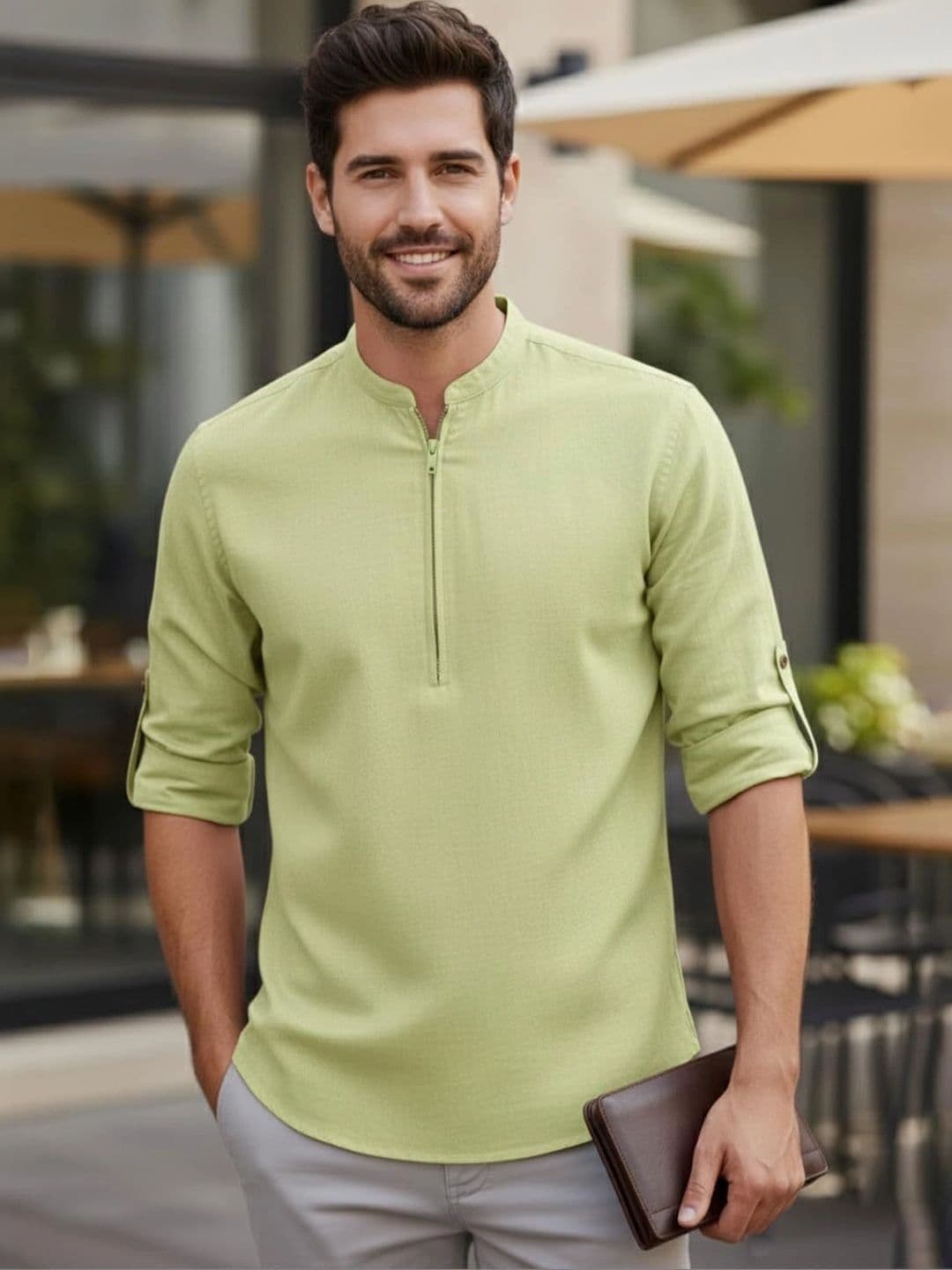 BULL FIRE Men Kurta - view 1