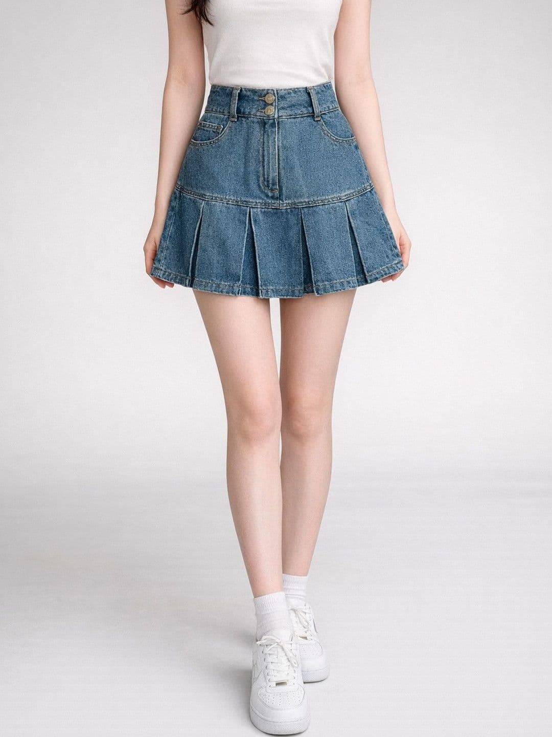 DressBerry Women Denim Mini Skirts - view 1