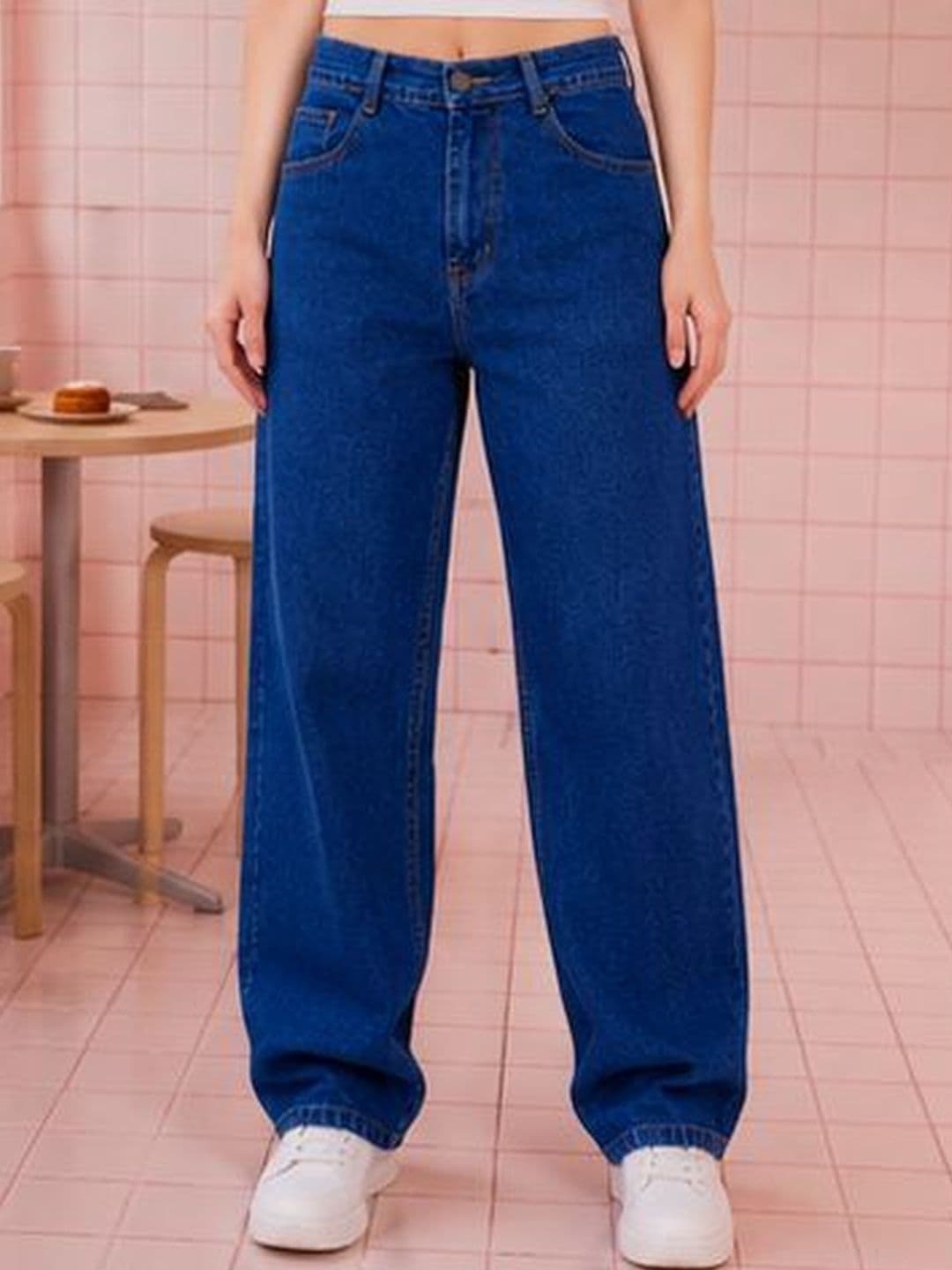 DressBerry Women Classic Relaxed Fit Mid-Rise Stretchable Jeans - view 1