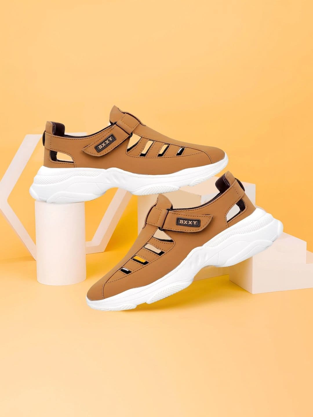 yuvrato baxi Men Synthetic Leather Fisherman Sandals - view 1
