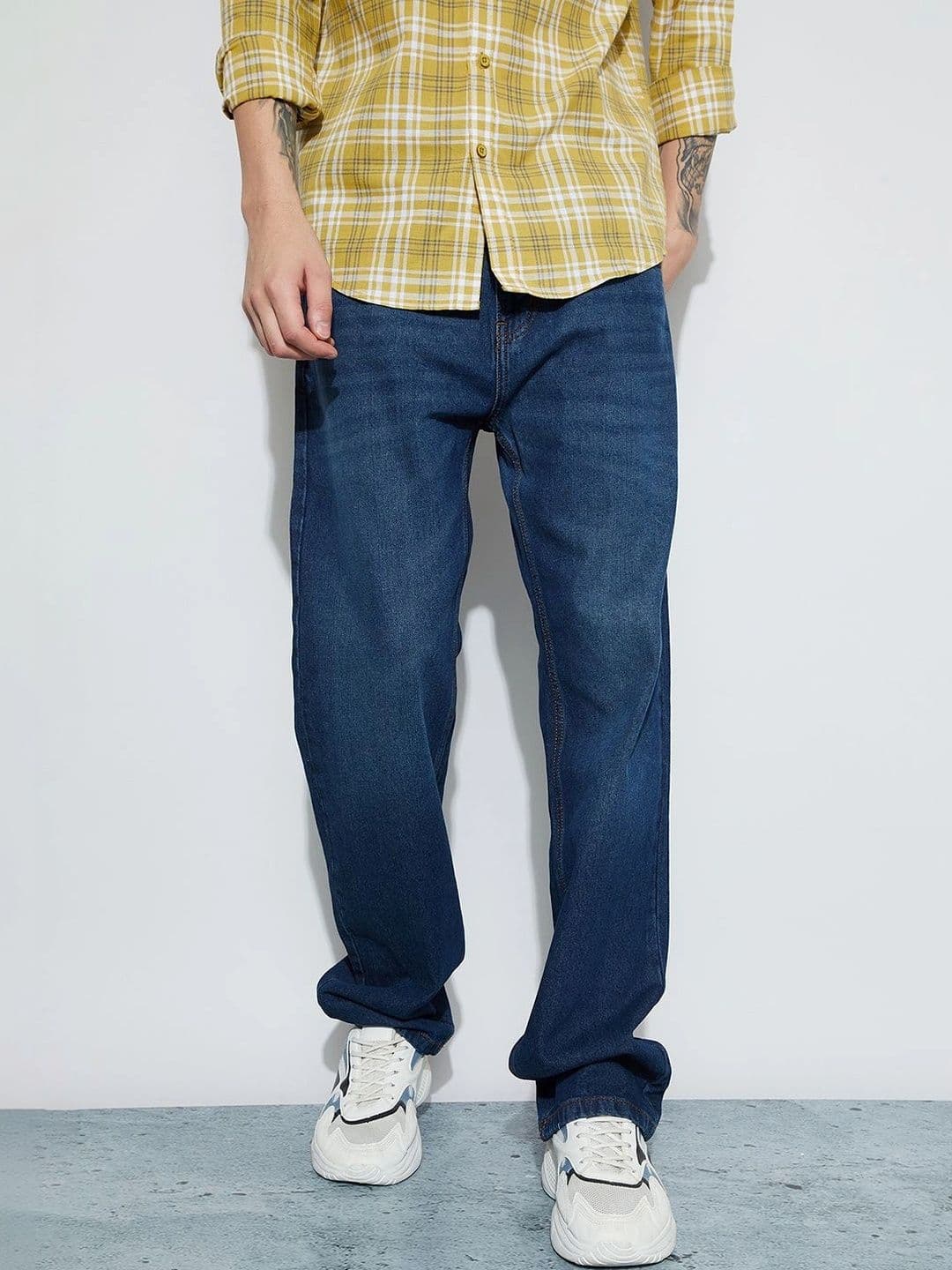 Fame Forever by Lifestyle Men Straight Fit Mid-Rise Jeans - view 1