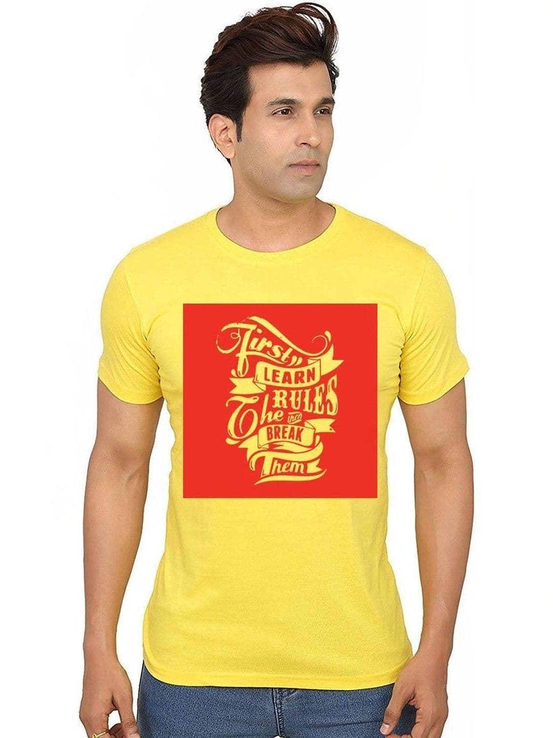 Aseria Men Typography Printed T-shirt - view 1
