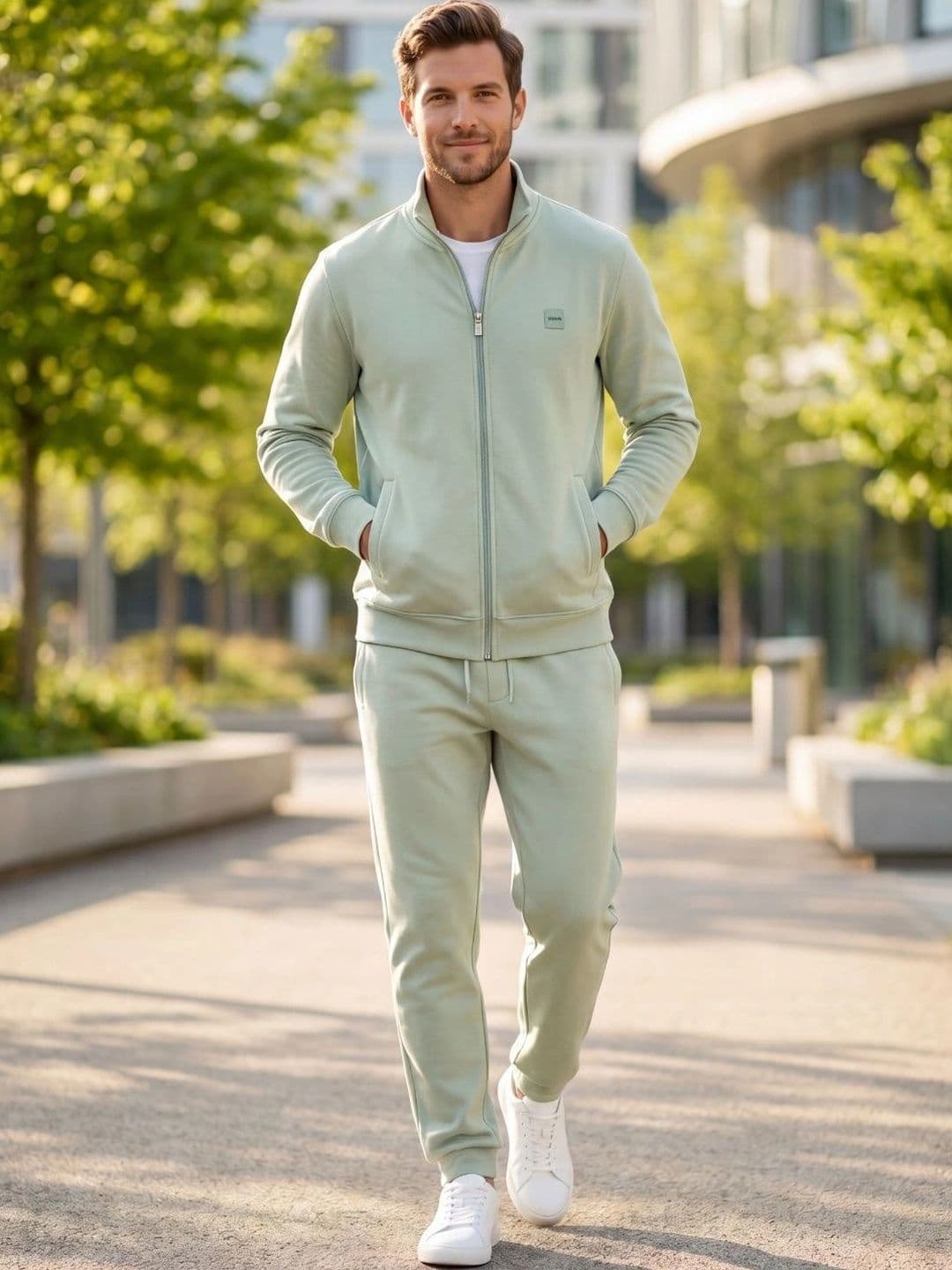 Sweet Dreams Mock Collar Tracksuits - view 1