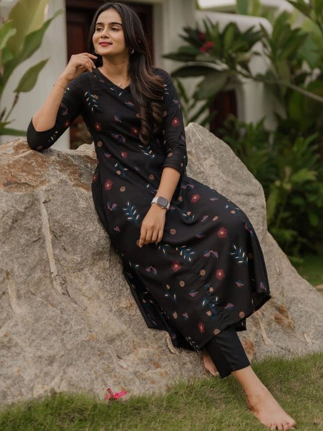 HAY Women Floral Printed Kurta - view 1
