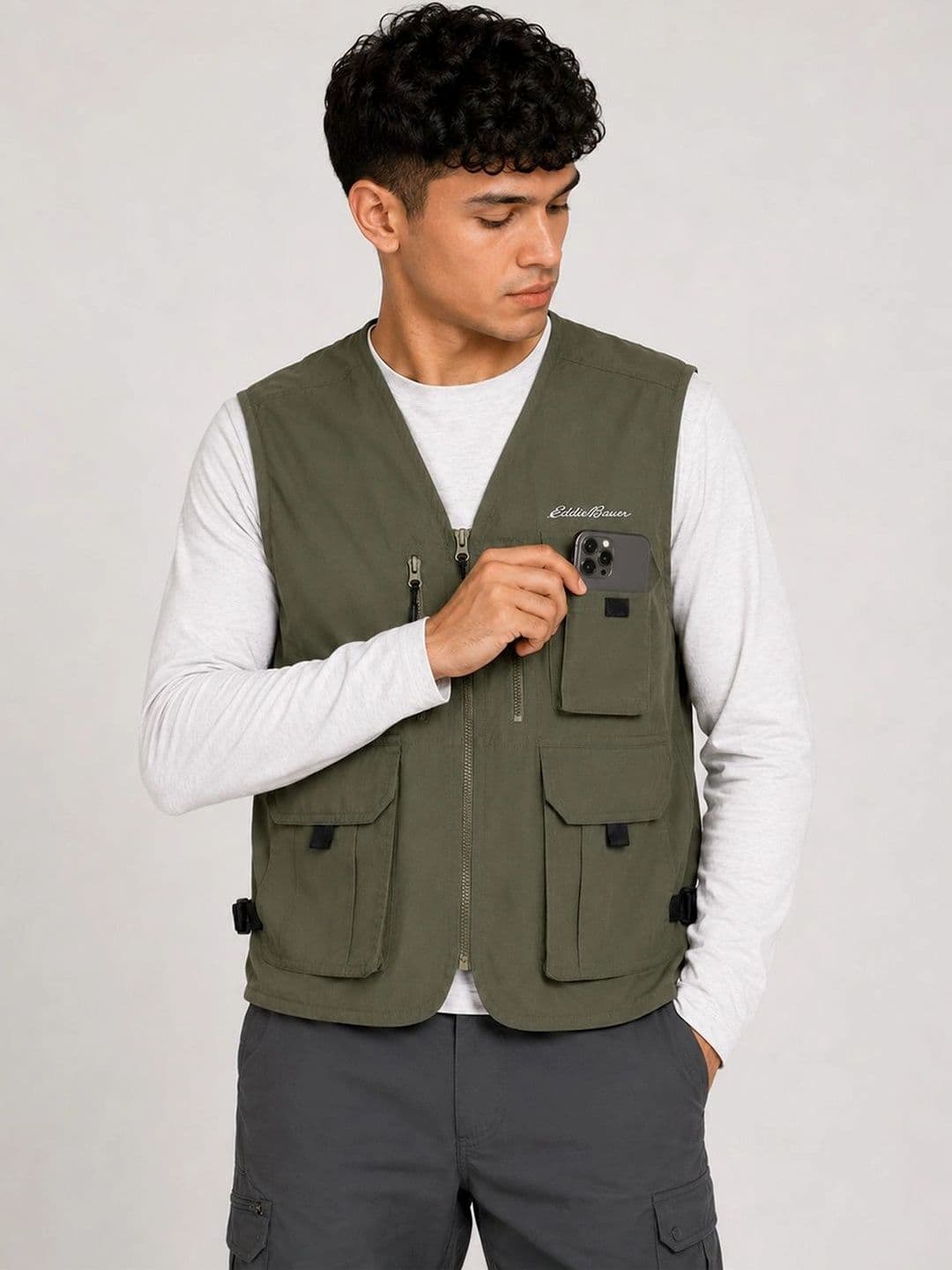 EDDIE BAUER Pathfinder 8 Pocket Travel Vest - view 1