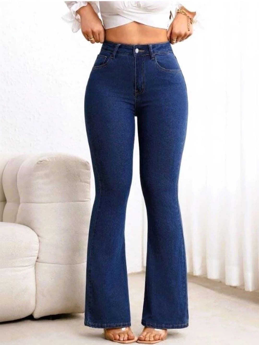 DressBerry Women Bootcut High-Rise Stretchable Jeans - view 1