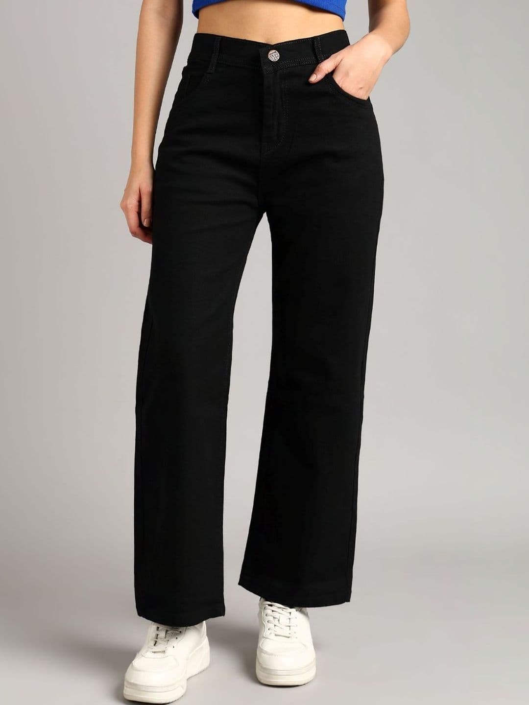 DressBerry Women Classic Relaxed Fit Mid-Rise Stretchable Jeans - view 1