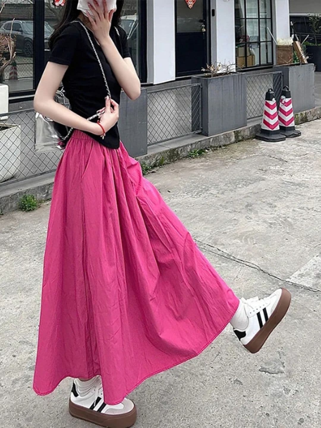 DressBerry Women Flared Maxi Skirt - view 1