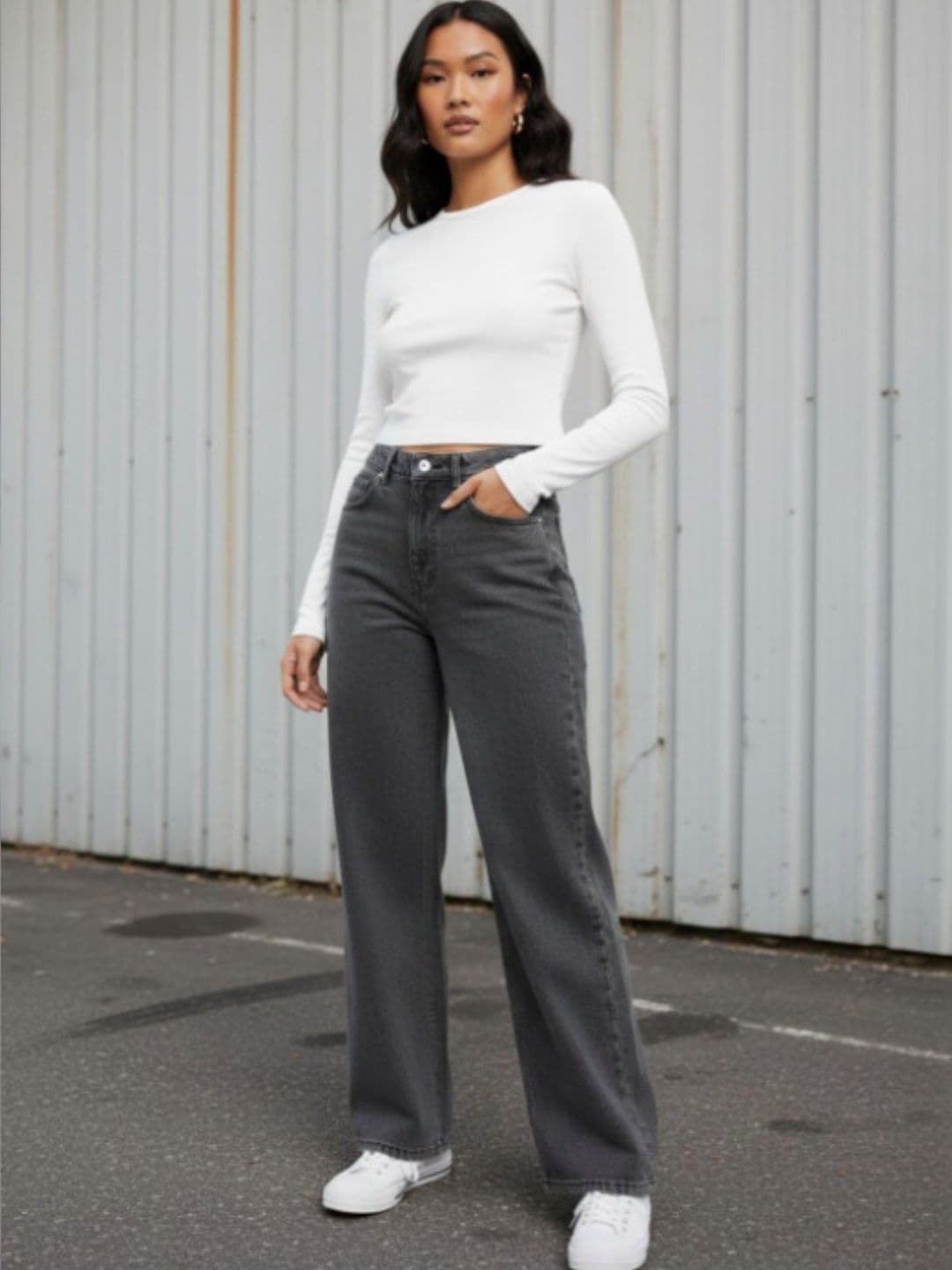DressBerry Women Classic Straight Fit Mid-Rise Stretchable Jeans - view 1