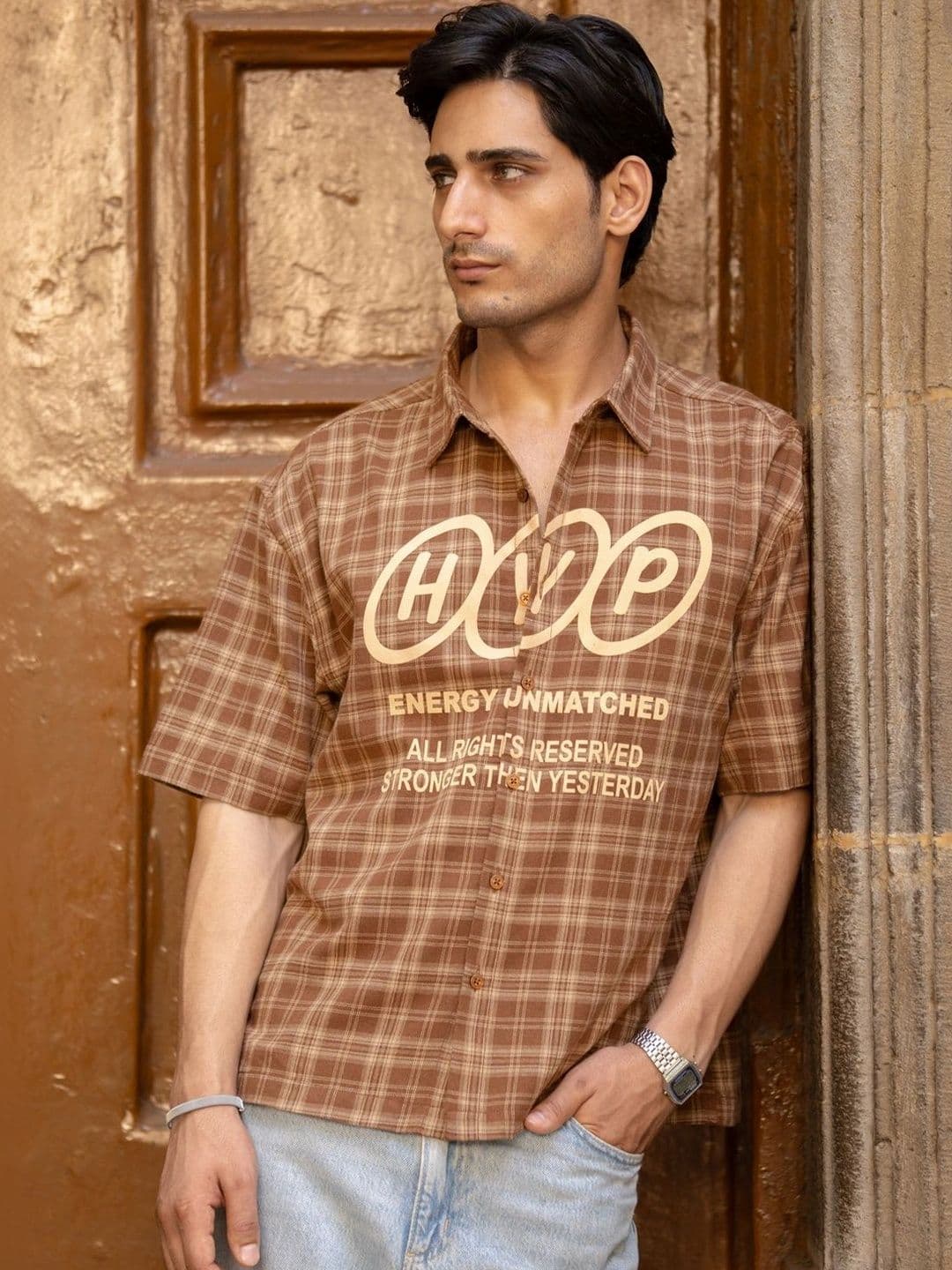 Powerlook Men Boxy Printed Casual Shirt - view 1