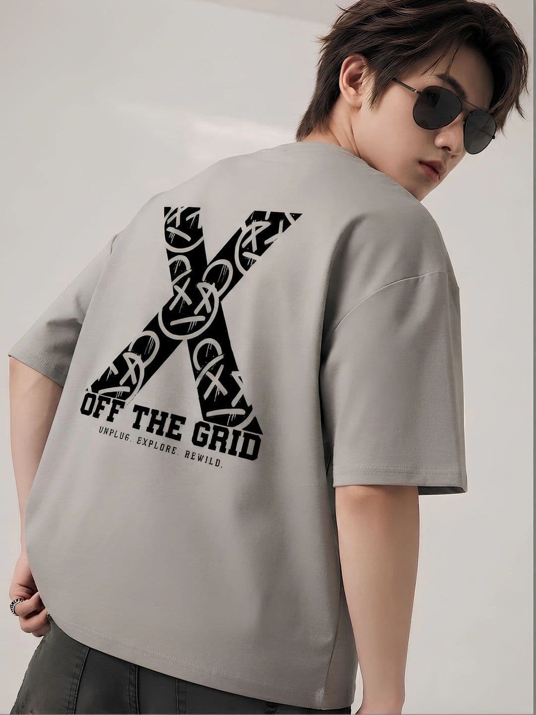 SMARTEES Men Typography Printed Pure Cotton T-shirt - view 1