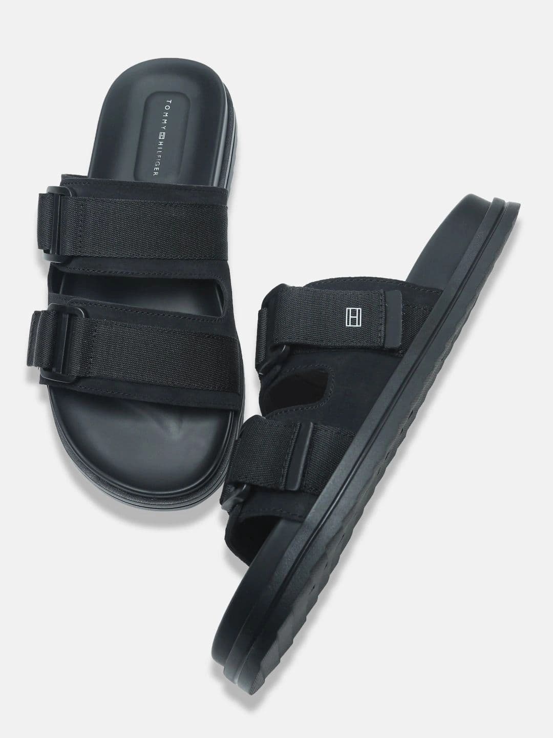 Tommy Hilfiger Men Leather Comfort Sandals - view 1