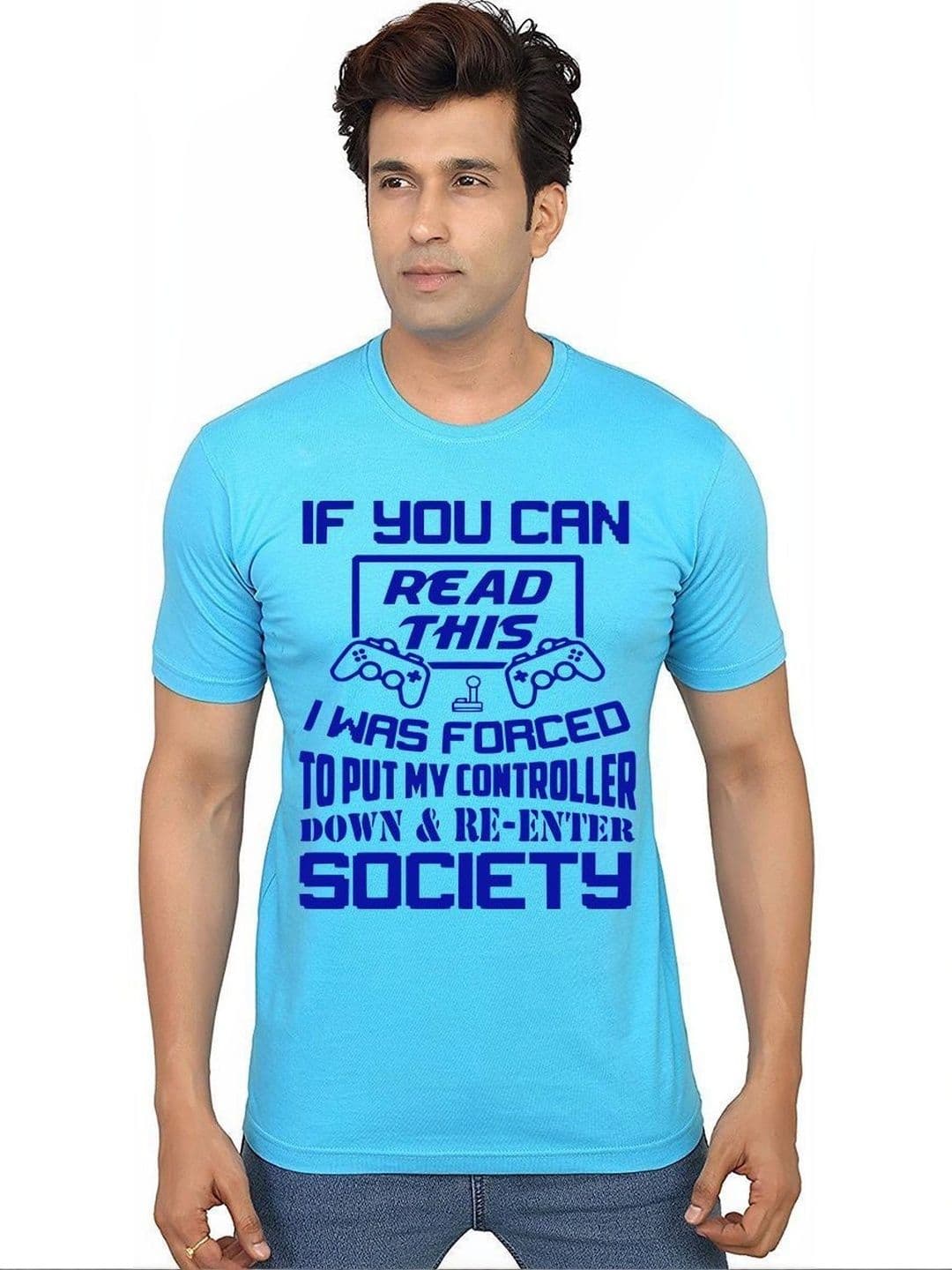 Aseria Men Typography Printed T-shirt - view 1