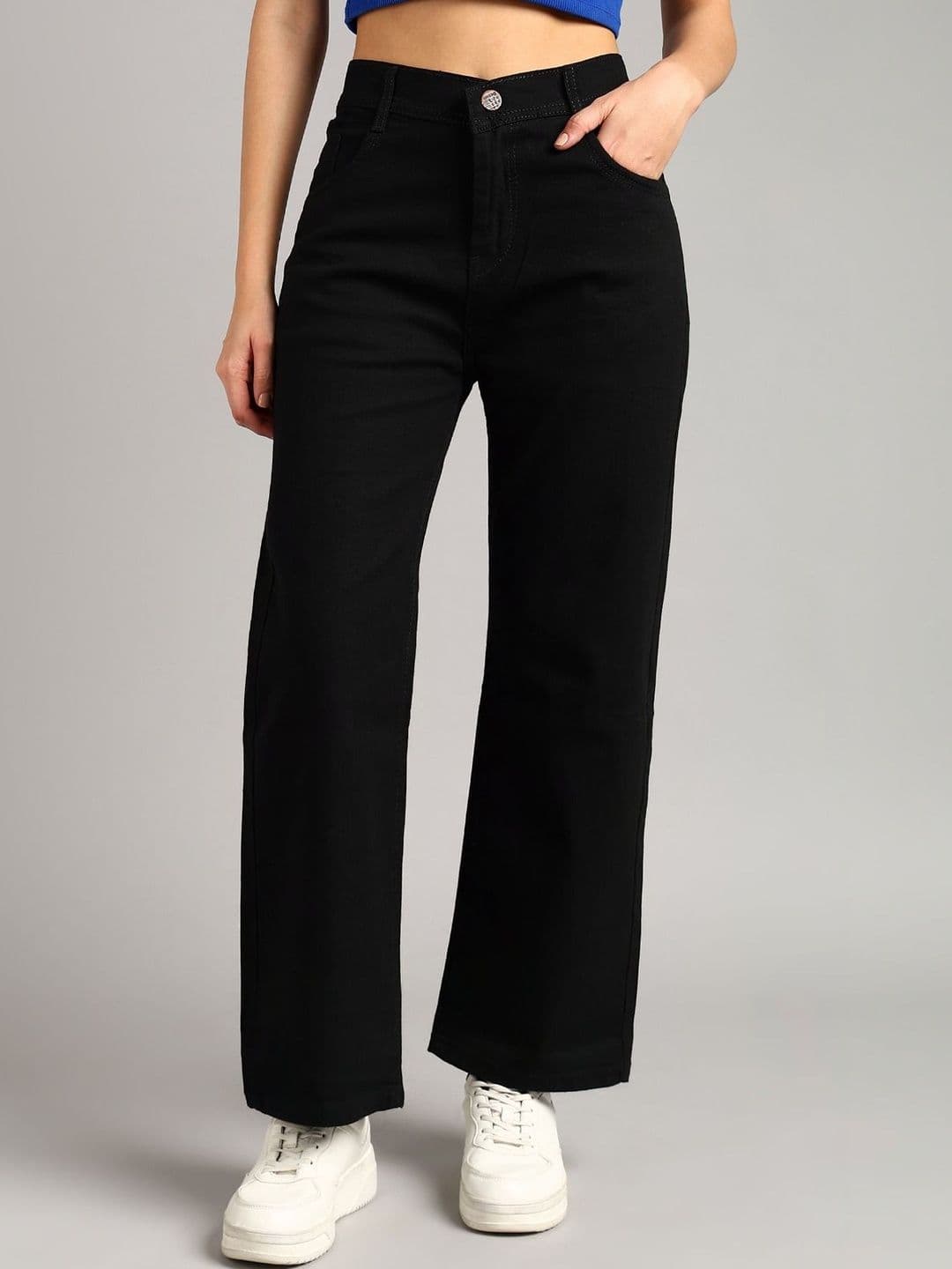 DressBerry Women Classic Relaxed Fit Mid-Rise Stretchable Jeans - view 1