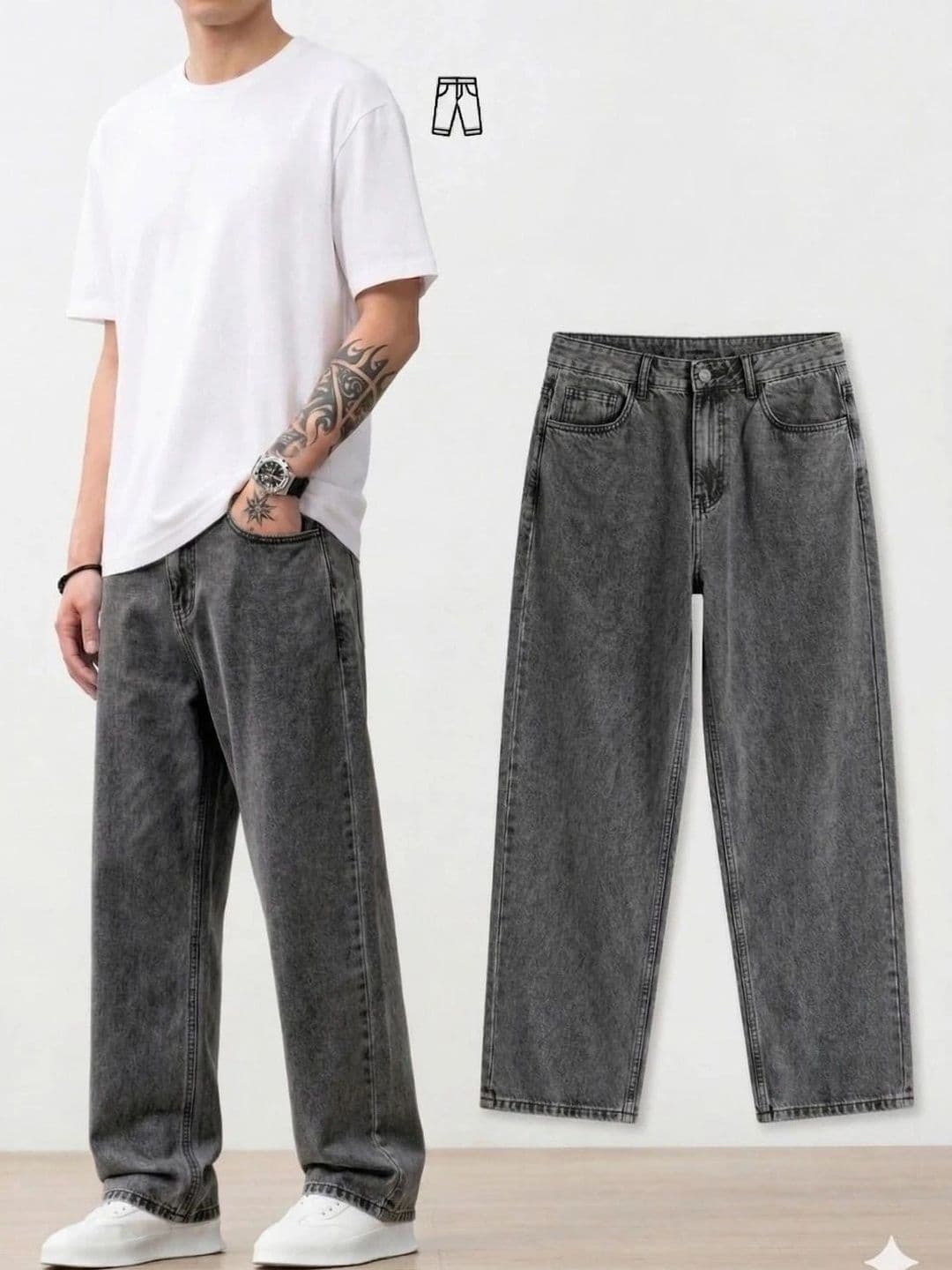 Wanted Men Regular Fit Mid-Rise Stretchable Jeans - view 1