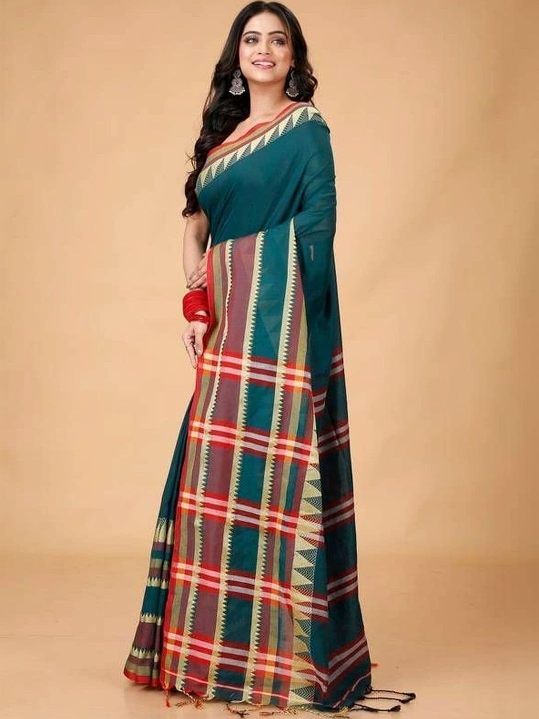 SAPTAK FASHION Striped Saree - view 1
