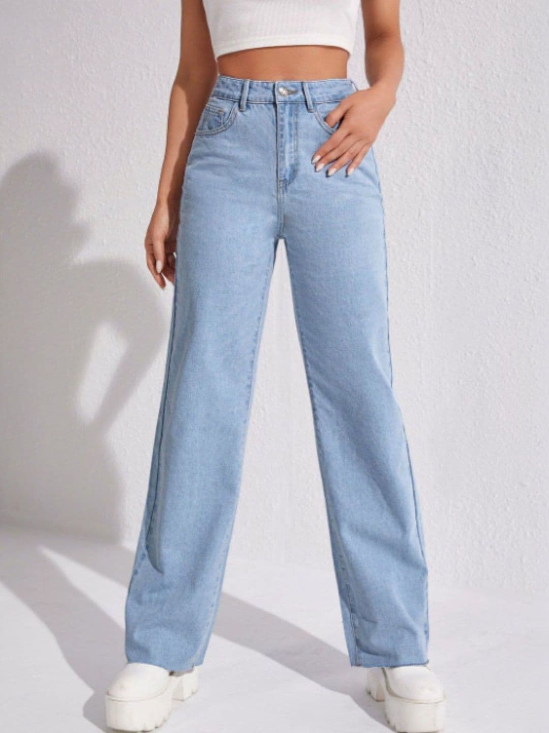 DressBerry Women Classic Mid-Rise Stretchable Jeans - view 1