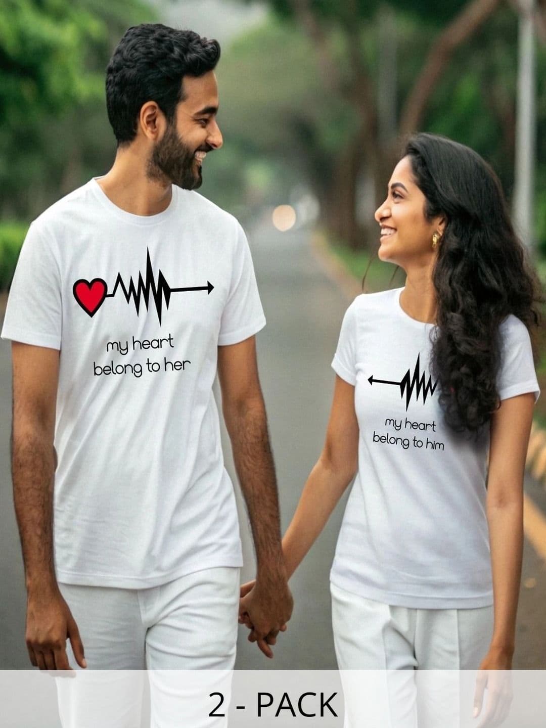 Triptee Men Pack of 2 Graphic Printed Bio Finish T-shirt - view 1