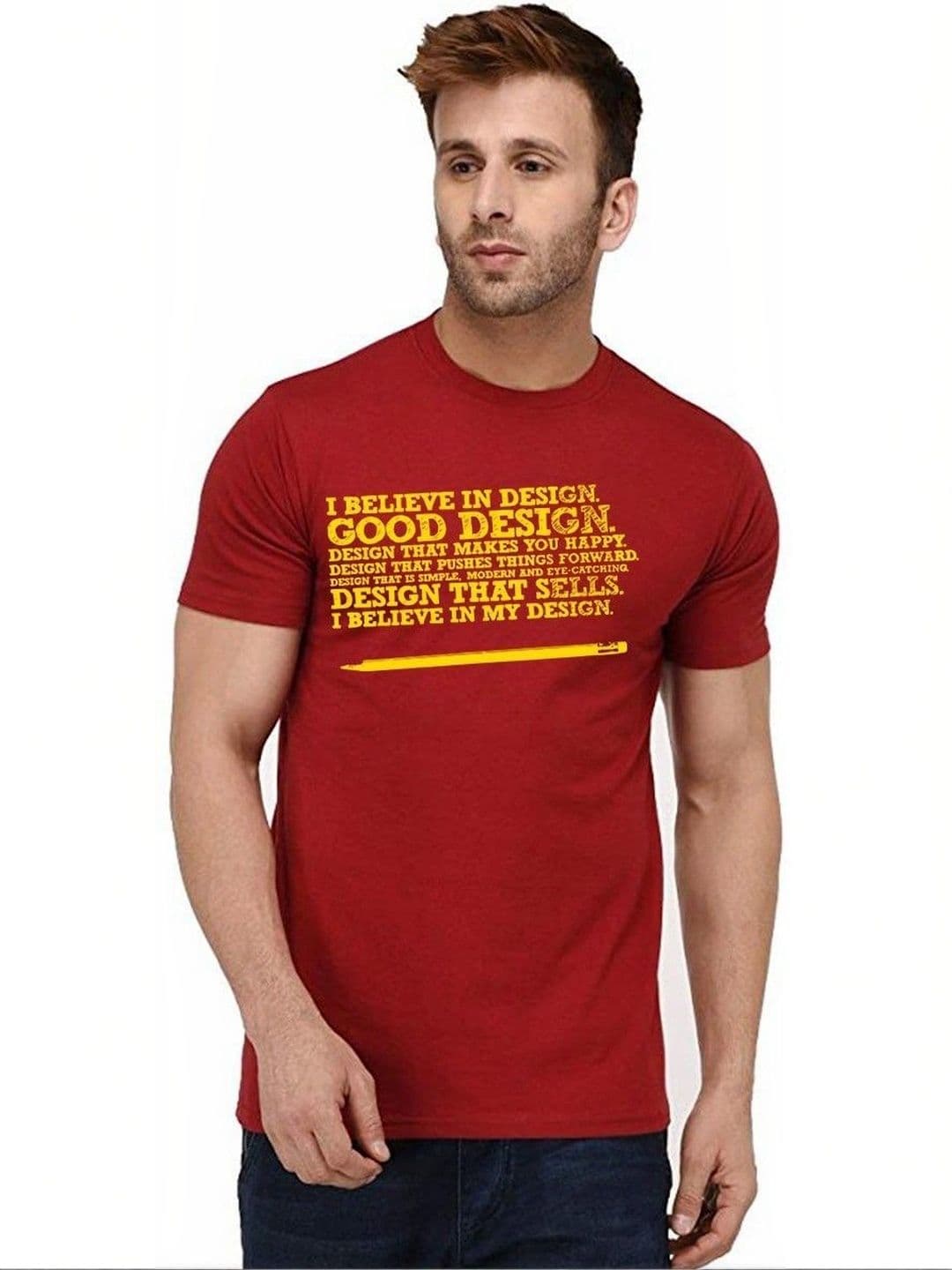 Aseria Men Typography Printed T-shirt - view 1