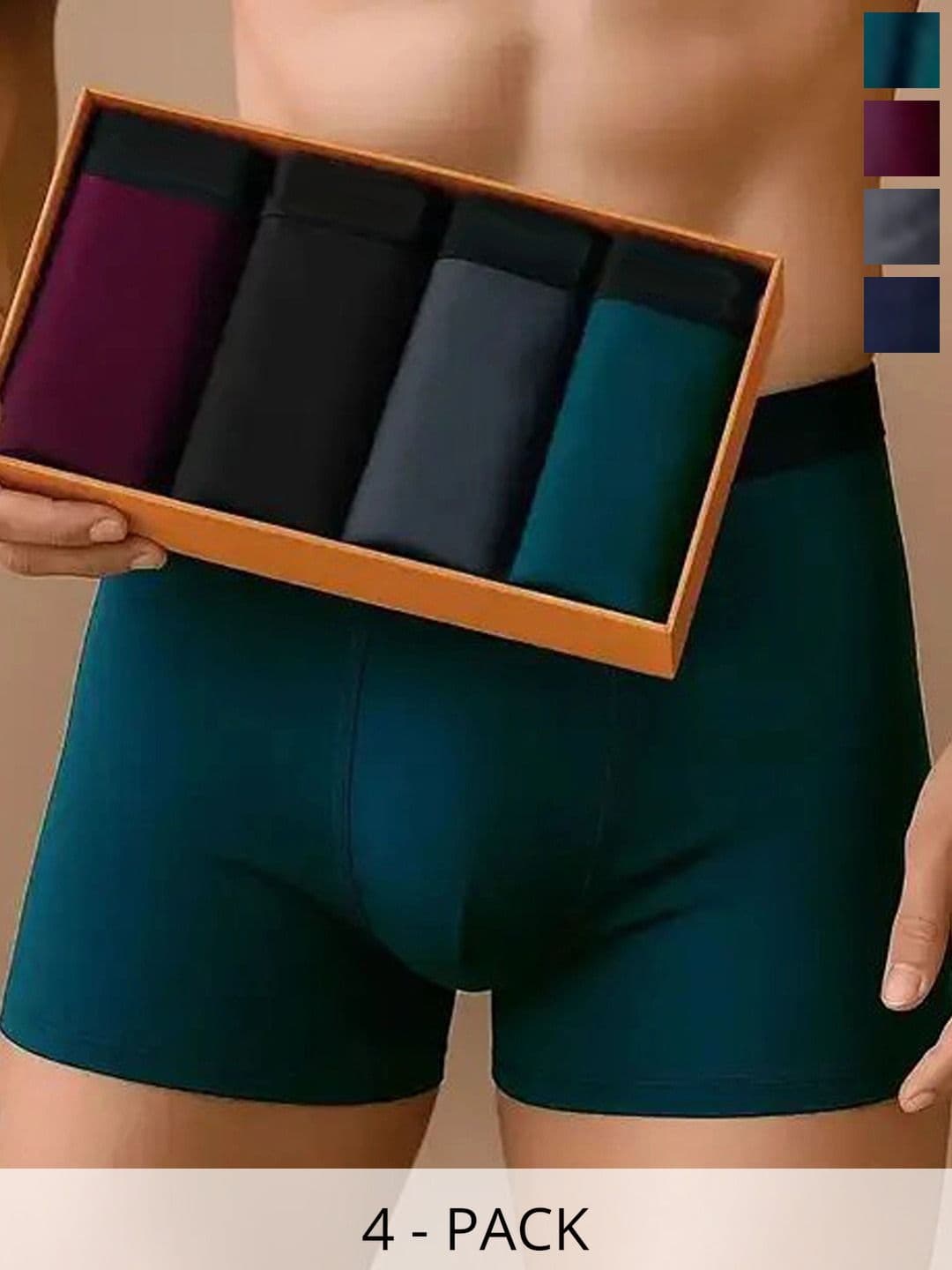 CAVENDERS Men Pack of 4 Boxer-Style Briefs - view 1