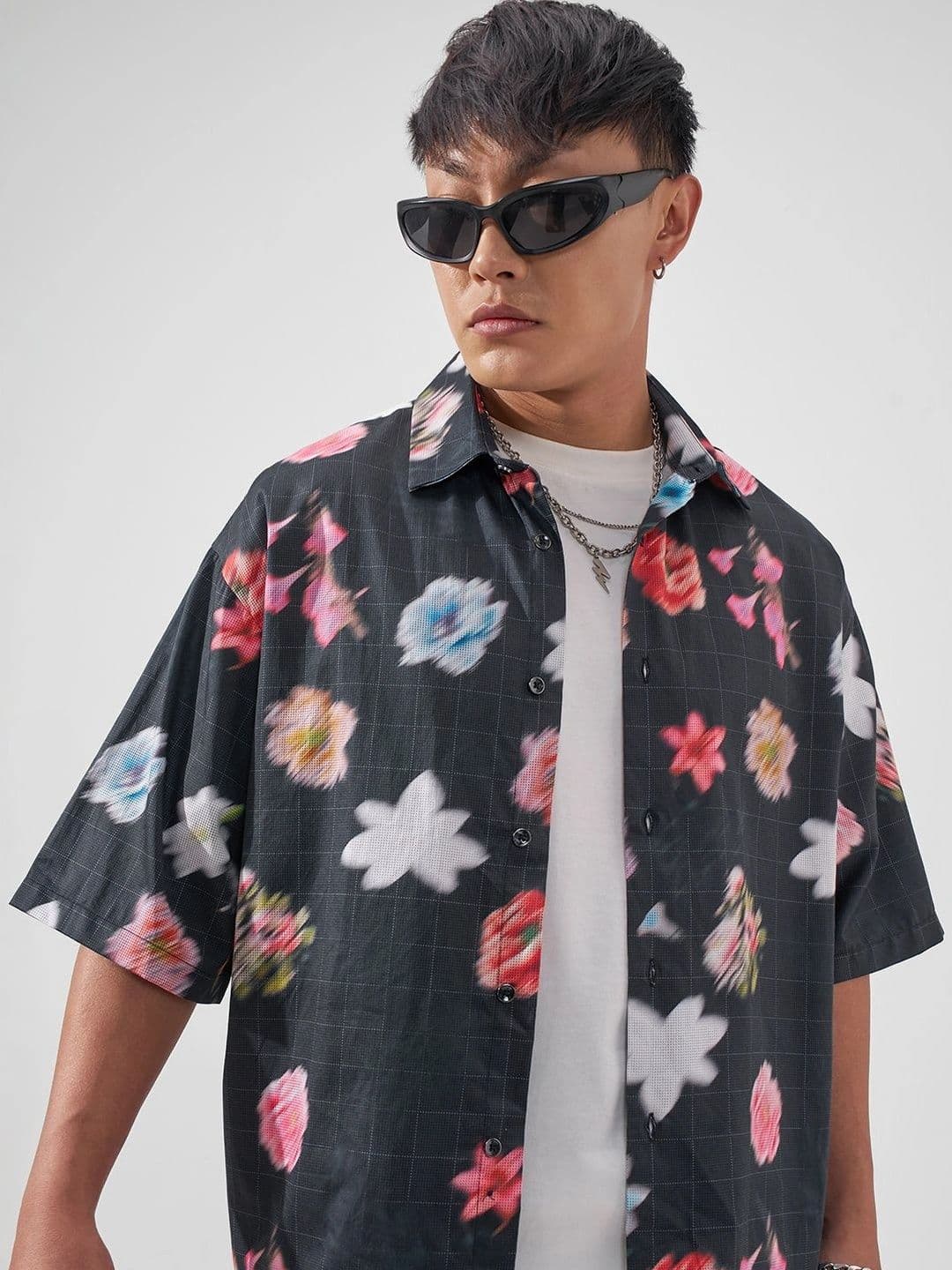 HIGHLANDER Men Boxy Floral Printed Casual Shirt - view 1