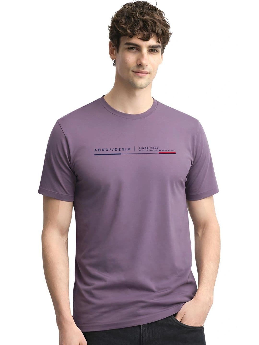 ADRO Men Typography Printed T-shirt - view 1