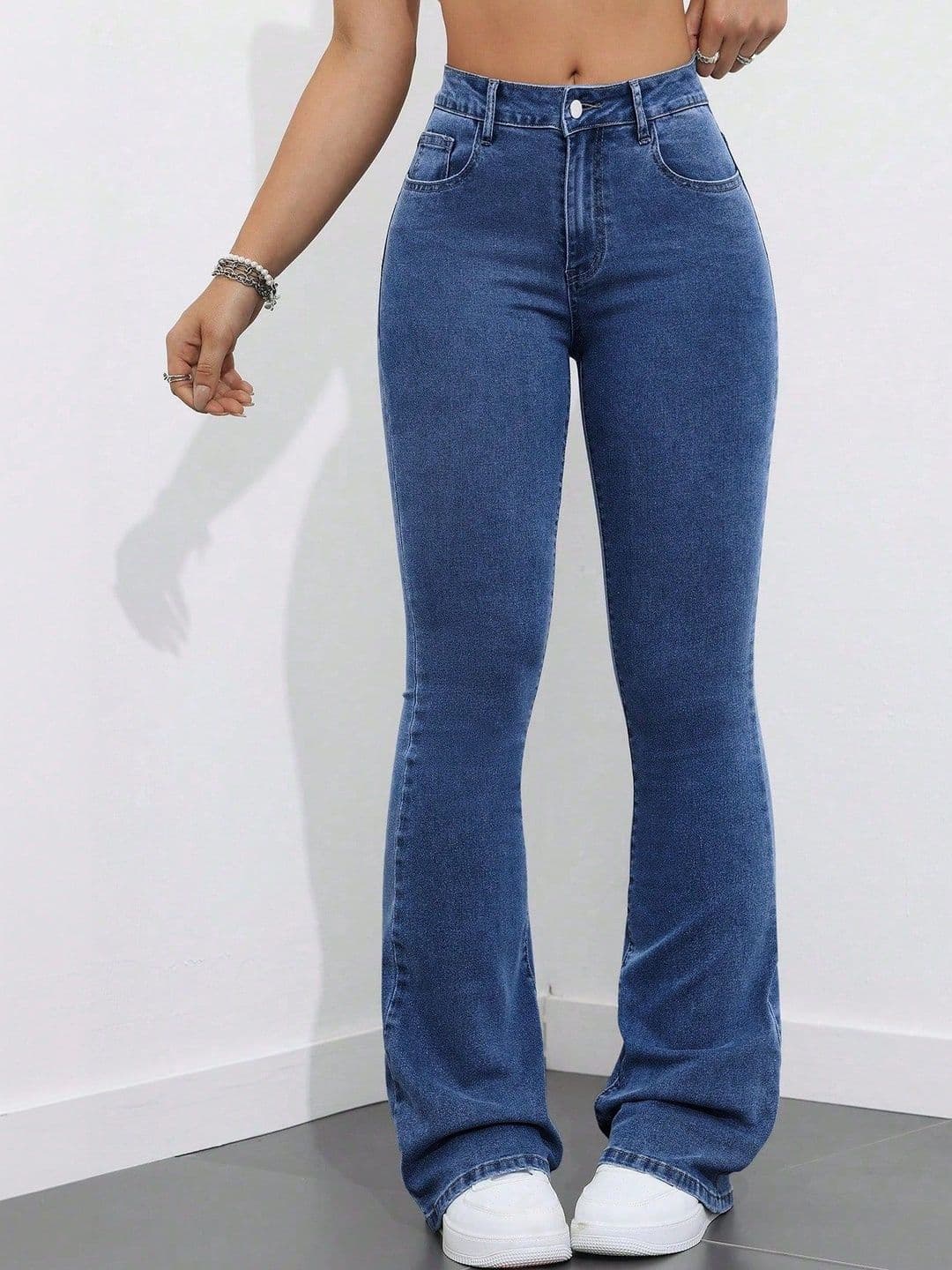 DressBerry Women Bootilicious Bootcut High-Rise Stretchable Jeans - view 1