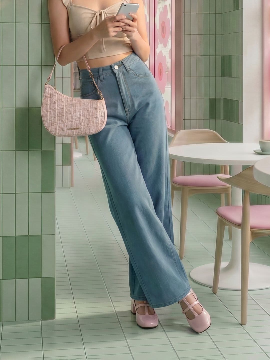 DressBerry Women Baggy High-Rise Jeans - view 1