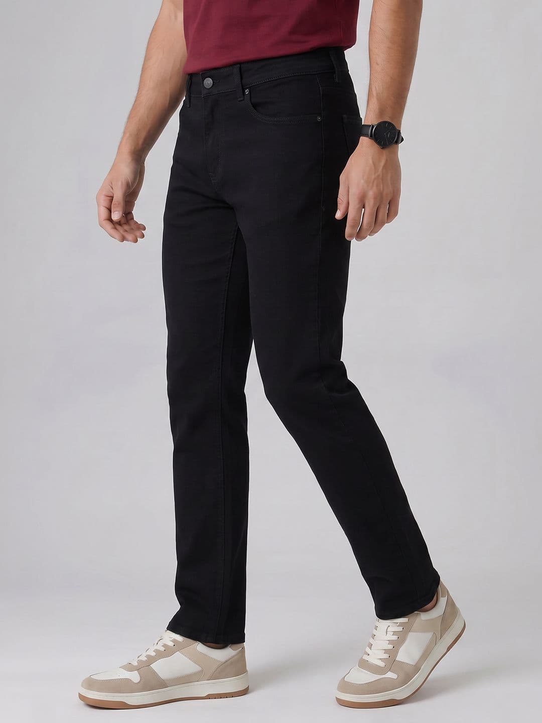 SPYKAR Men Straight Fit Stretchable Jeans - view 1