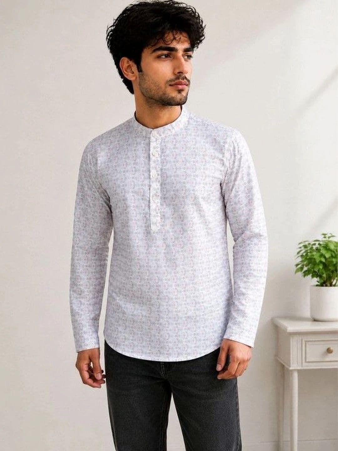 Moda Rapido Men Ethnic Motifs Printed Kurta - view 1