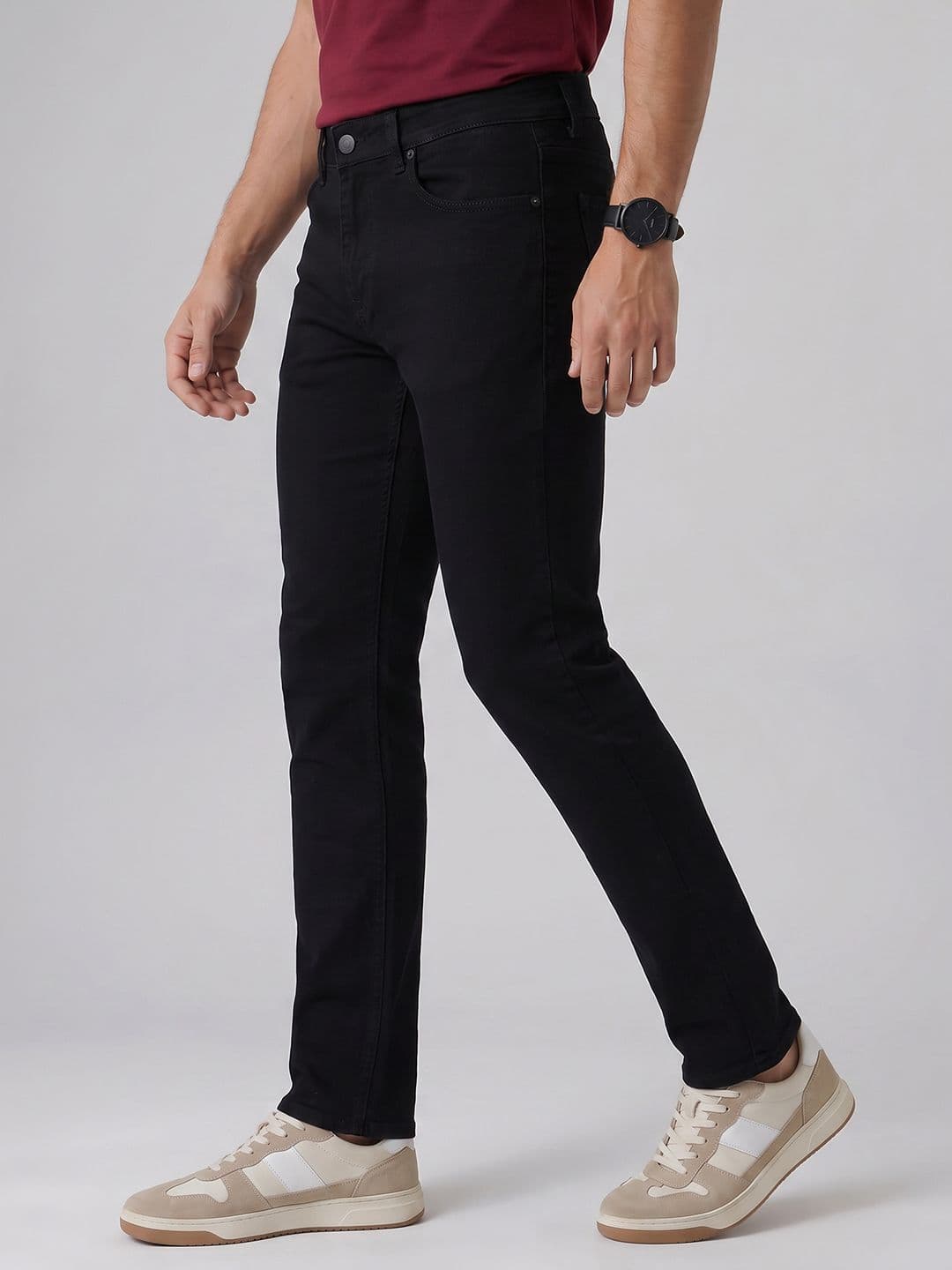 SPYKAR Men Straight Fit Stretchable Jeans - view 1