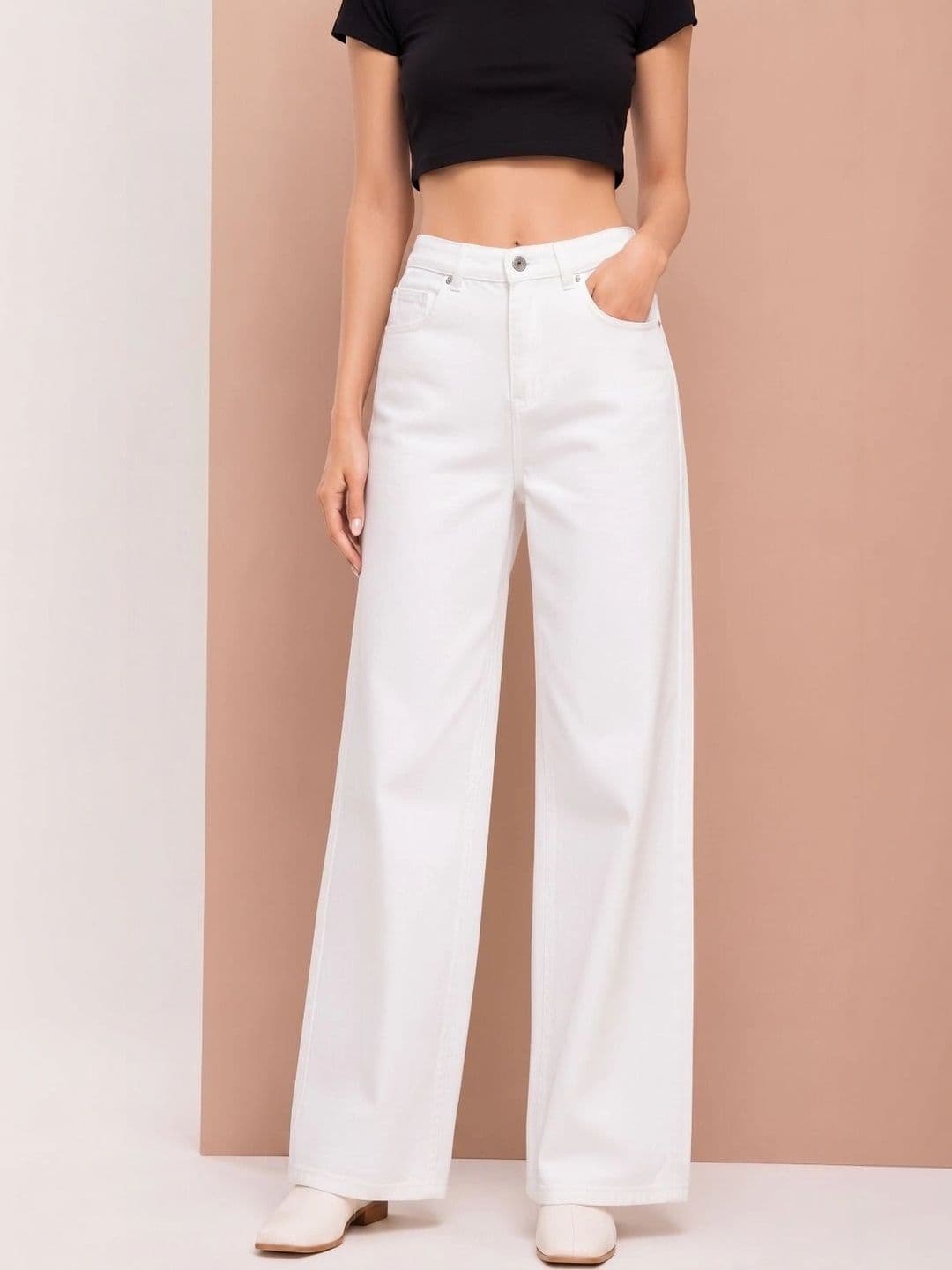 zayla Women Loose High-Rise Stretchable Jeans - view 1