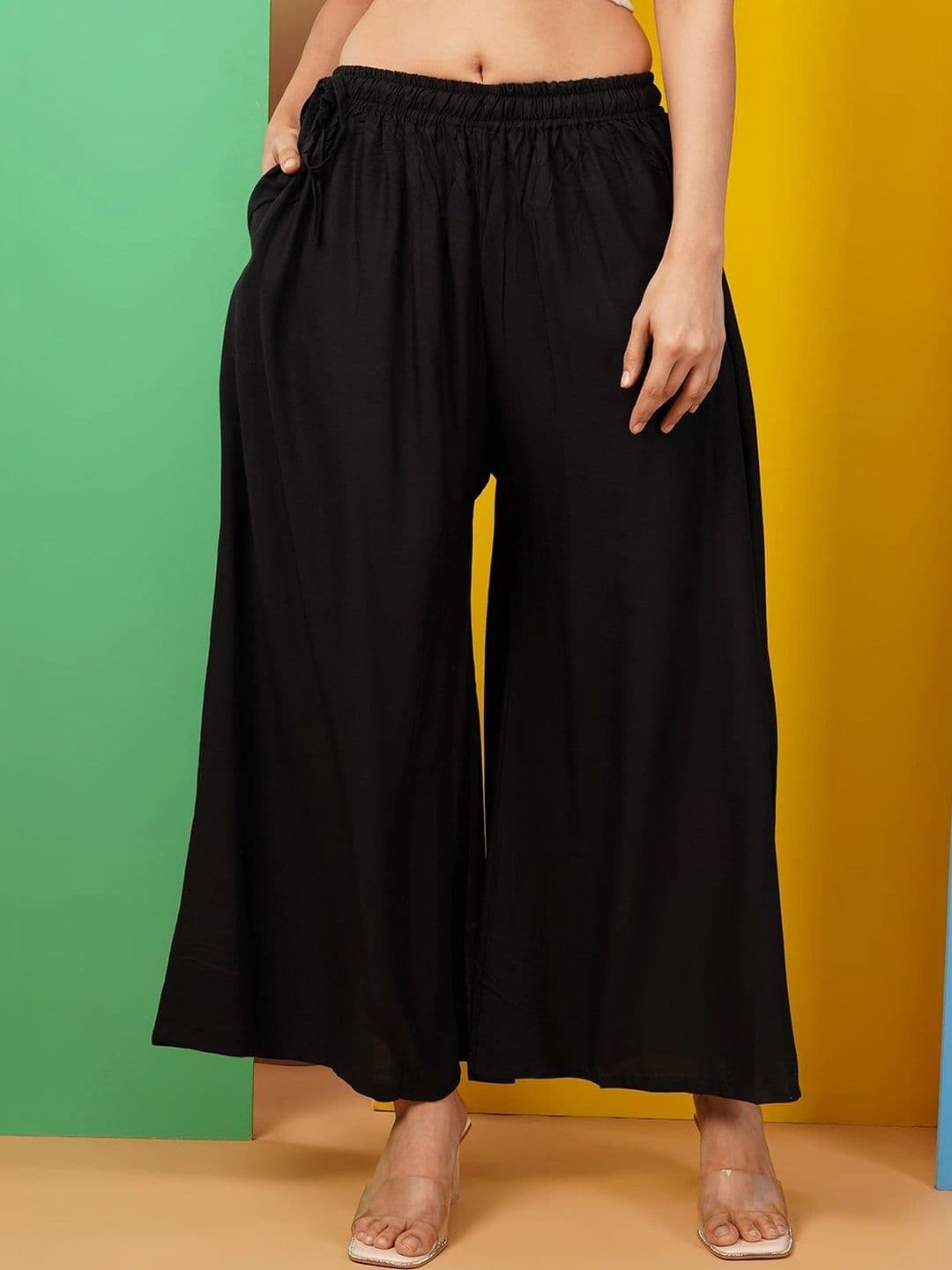 THORN & ASH Women Knitted Ethnic Palazzos - view 1