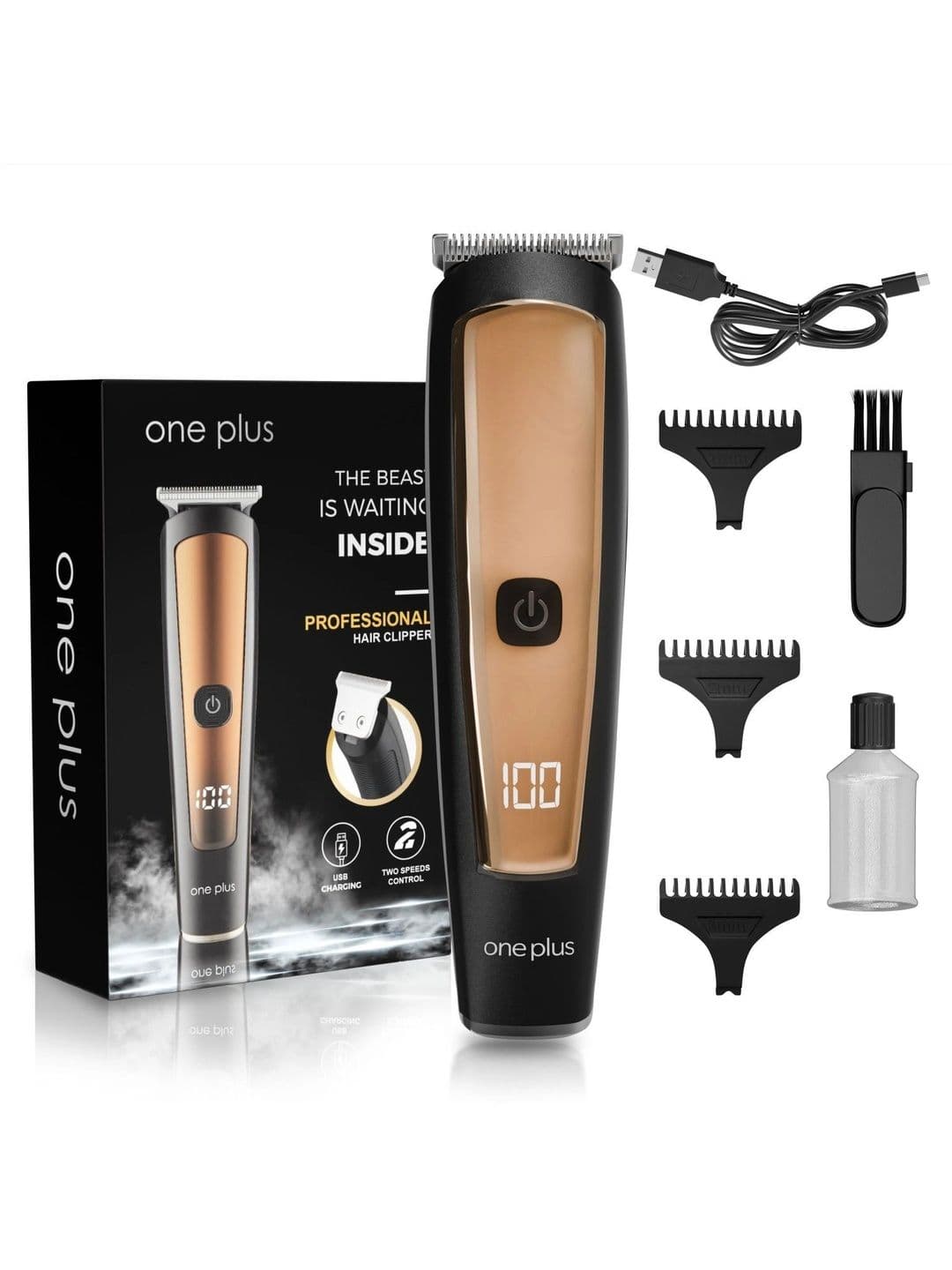 One plus 208 Pro Cordless Professional Beard Hair Trimmer - view 1